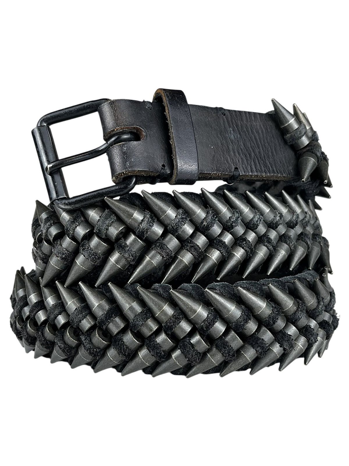 Balmain AW10 Balmain Homme Bullet Belt Leather Decarnin Era  display picture 1