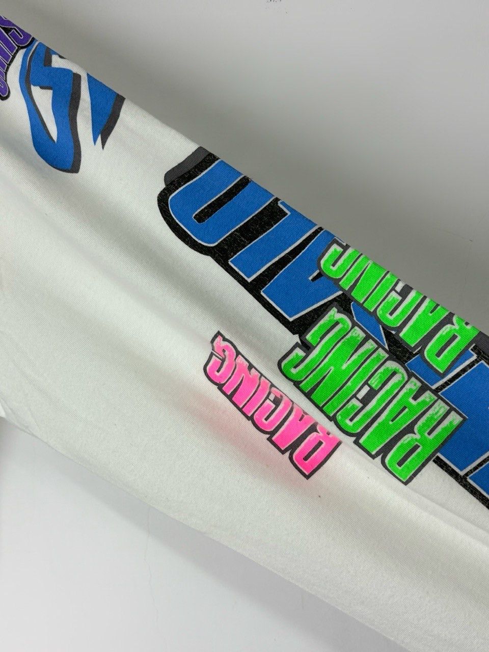 Other Vintage Sinisalo Kawasaki Racing Motocross Long Sleeve Shirt Size US XL / EU 56 / 4 - 10 Thumbnail