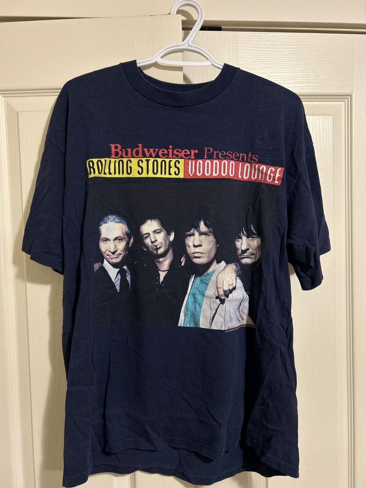 Band Tees × Vintage Vintage Voodoo Rolling Stones t shirt Size US XL / EU 56 / 4 - 1 Thumbnail