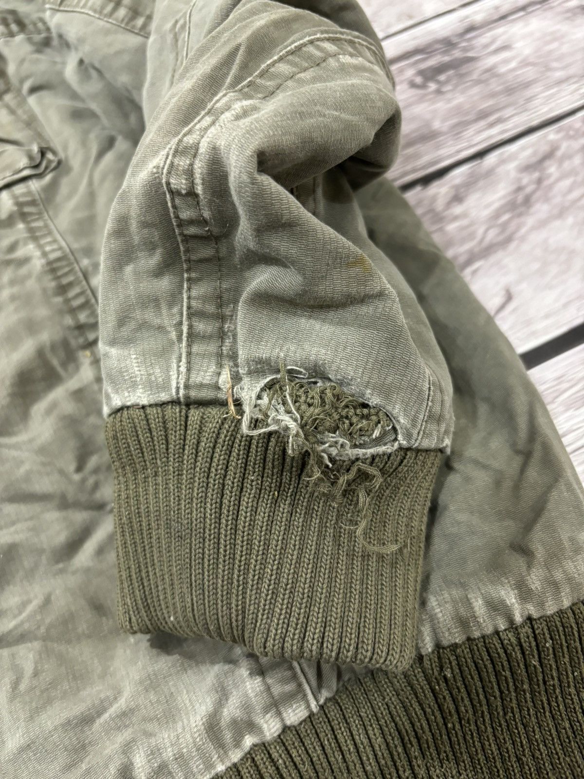 Hysteric Glamour × Vintage VTG Avant Garde If Six Was Nine Junya Style Cargo Jacket 90s Size US L / EU 52-54 / 3 - 7 Thumbnail