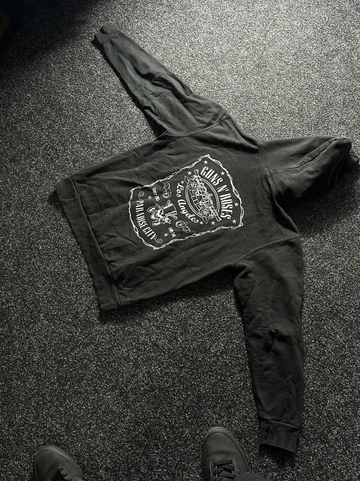 Band Tees × Guns N' Roses × Vintage 🚨Vintage GUNS N ROSES HOODIE big logo rare Size US M / EU 48-50 / 2 - 6 Thumbnail