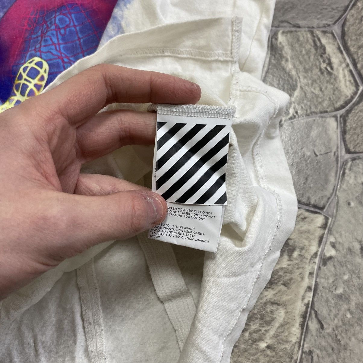 Off-White Off-White T-Shirt Big Logo Rare Size US S / EU 44-46 / 1 - 7 Thumbnail
