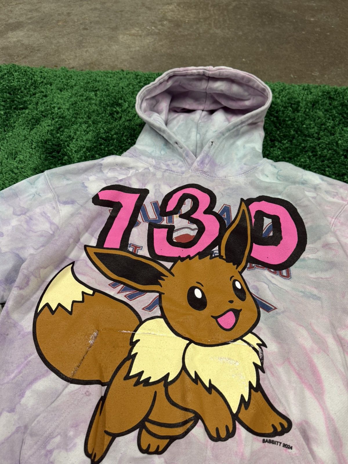 Asspizza Asspizza Eve 730 Pokemon Tie Dye Hoodie Online Medium Puff Size US M / EU 48-50 / 2 - 3 Thumbnail