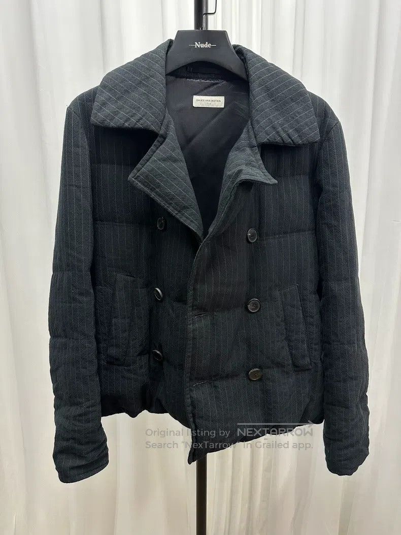 Dries Van Noten Dries Van Noten Striped Down Jacket Size US S / EU 44-46 / 1 - 1 Thumbnail