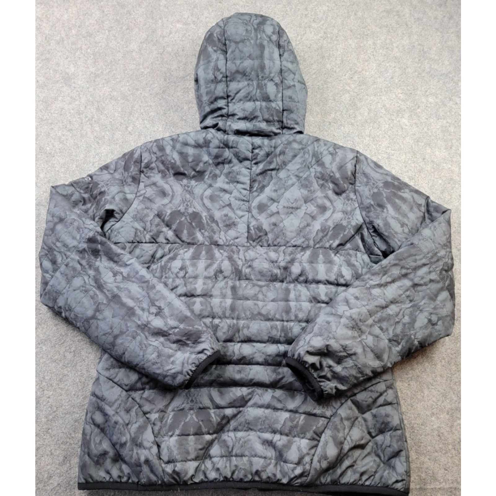 Merrell Merrell Jacket Womens Medium Gray Full Zip Hooded Puffer Outdoor Active Shirt? Size M / US 6-8 / IT 42-44 - 6 Thumbnail