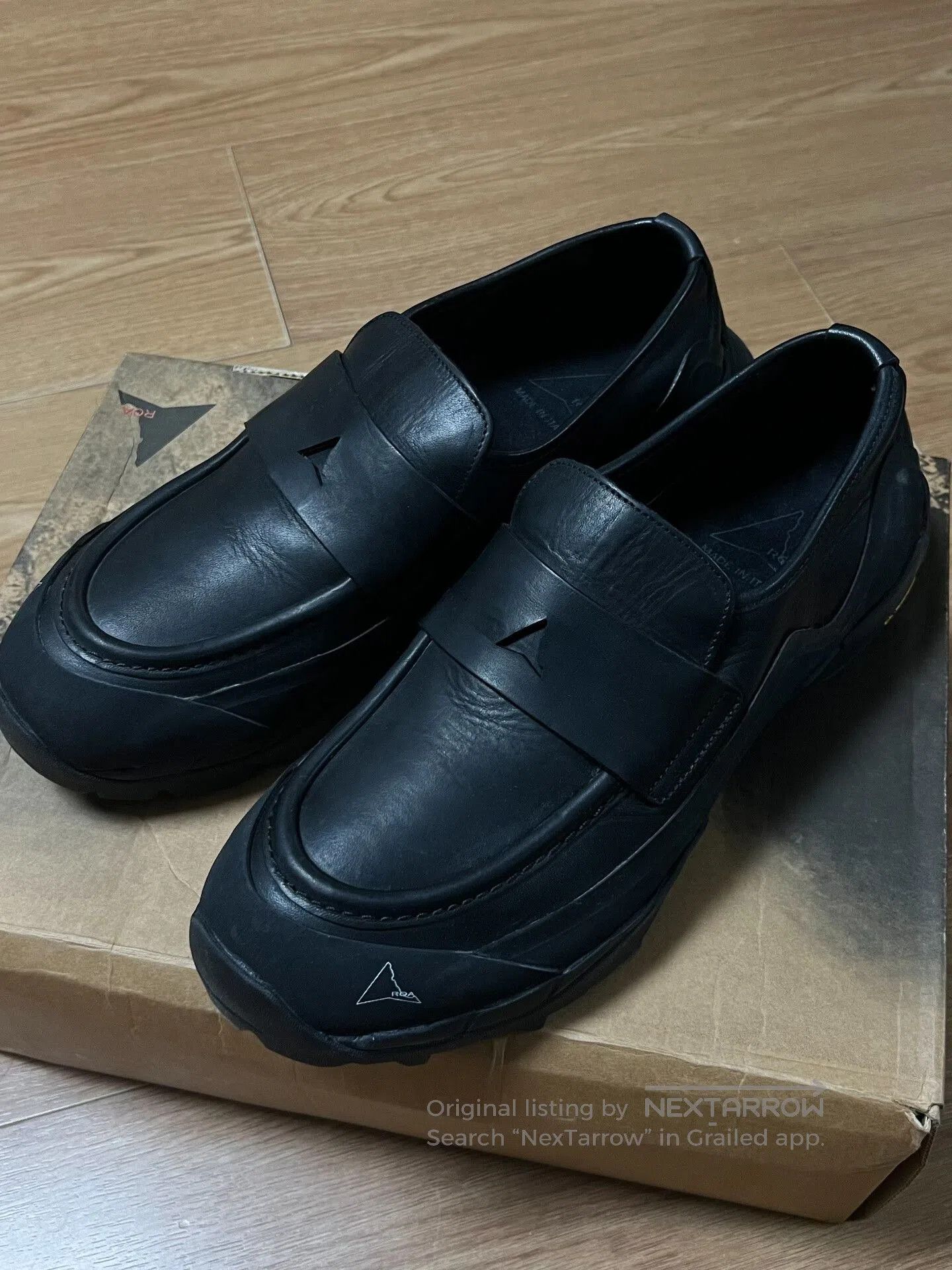 ROA ROA Black Low-Top Loafers for Hiking. Size US 10 / EU 43 - 6 Thumbnail