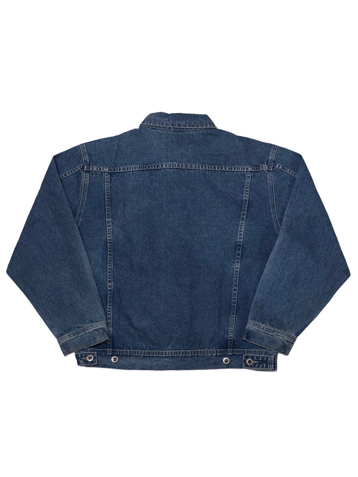 Other Blue Washed Denim Jacket Polo Jeans Size US L / EU 52-54 / 3 - 2 Thumbnail