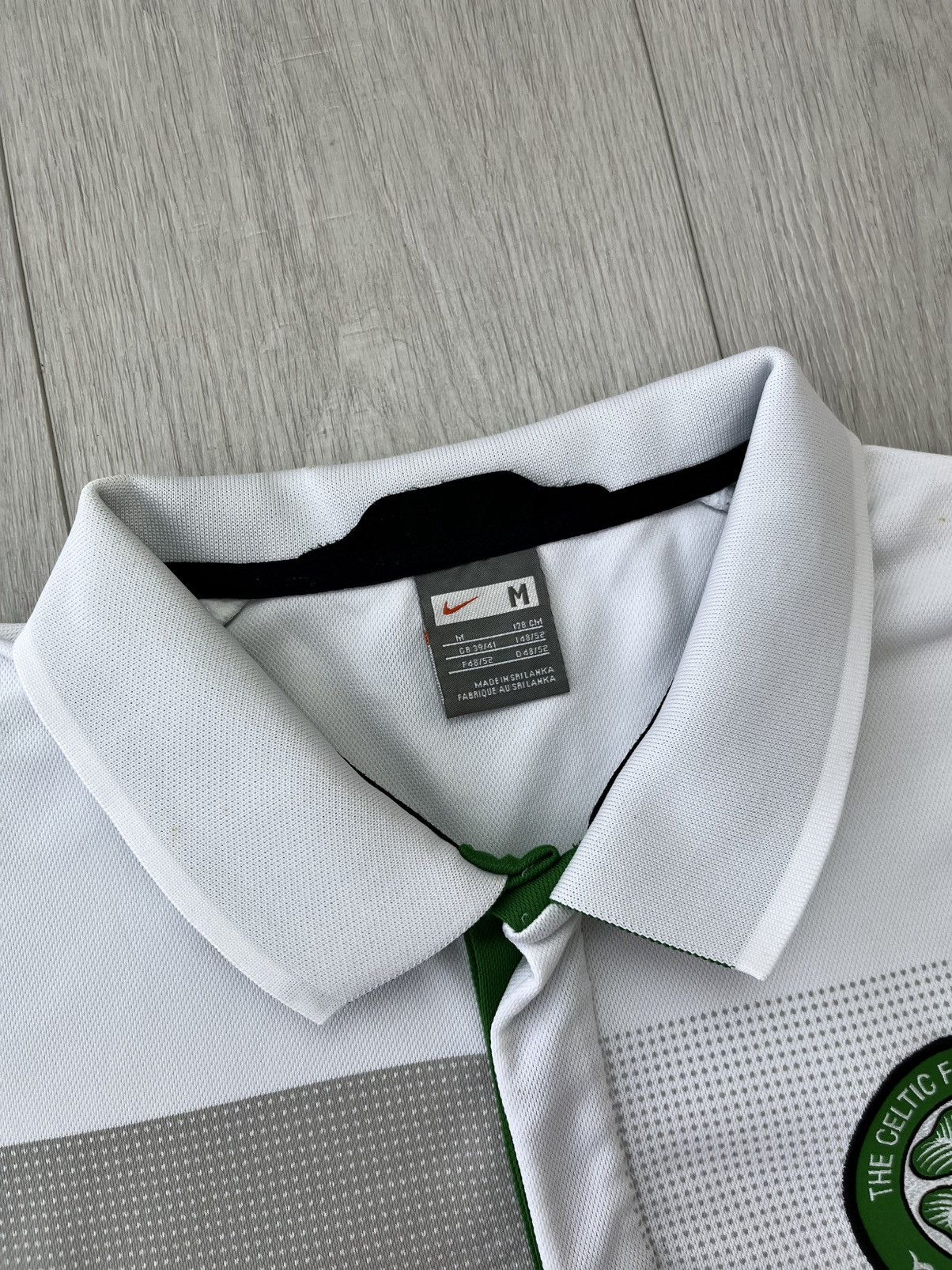 Nike Vintage Nike FC Celtic 2008/2009 Soccer Jersey Polo T-Shirt Size US M / EU 48-50 / 2 - 6 Thumbnail