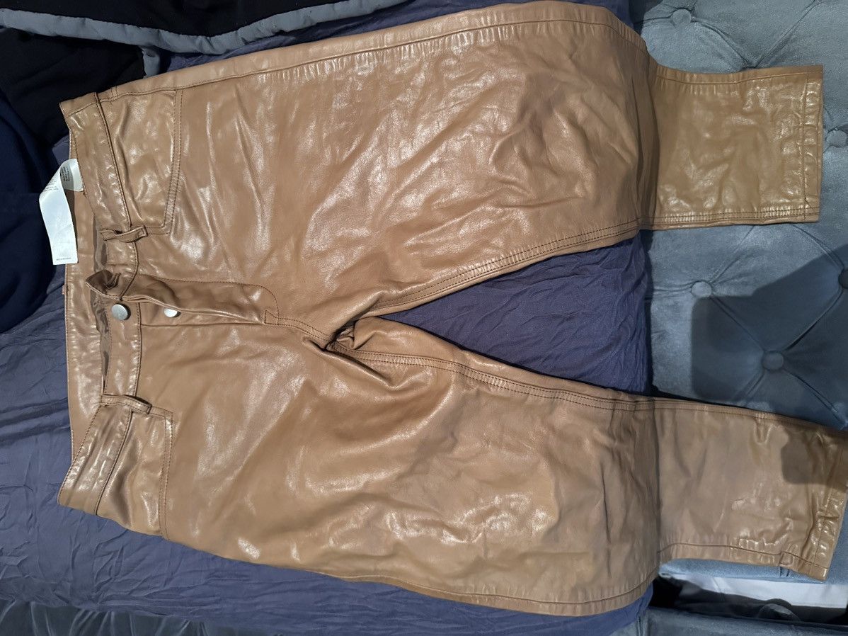 Rick Owens RICK OWENS MENS LAMB SKIN TROUSERS Size US 30 / EU 46 - 6 Thumbnail
