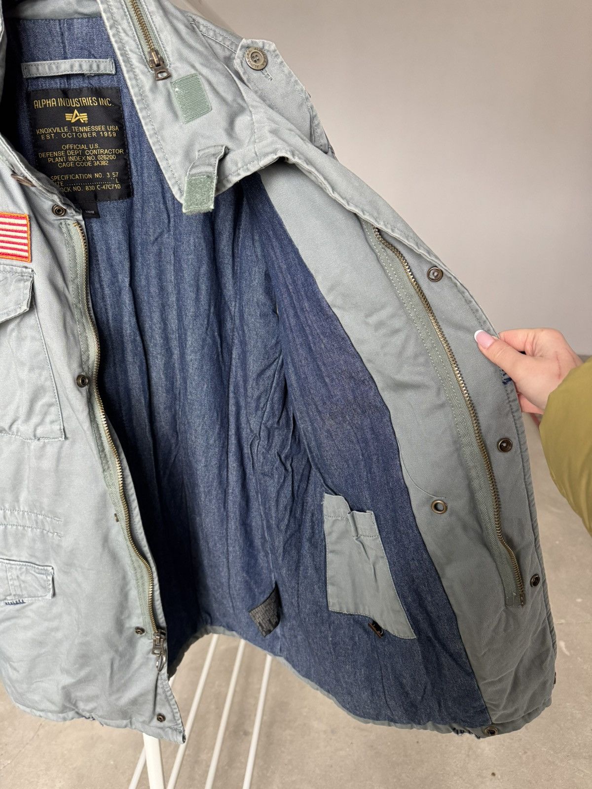 Alpha Industries Vintage Alpha Industries Field Military Jacket Size US L / EU 52-54 / 3 - 9 Thumbnail
