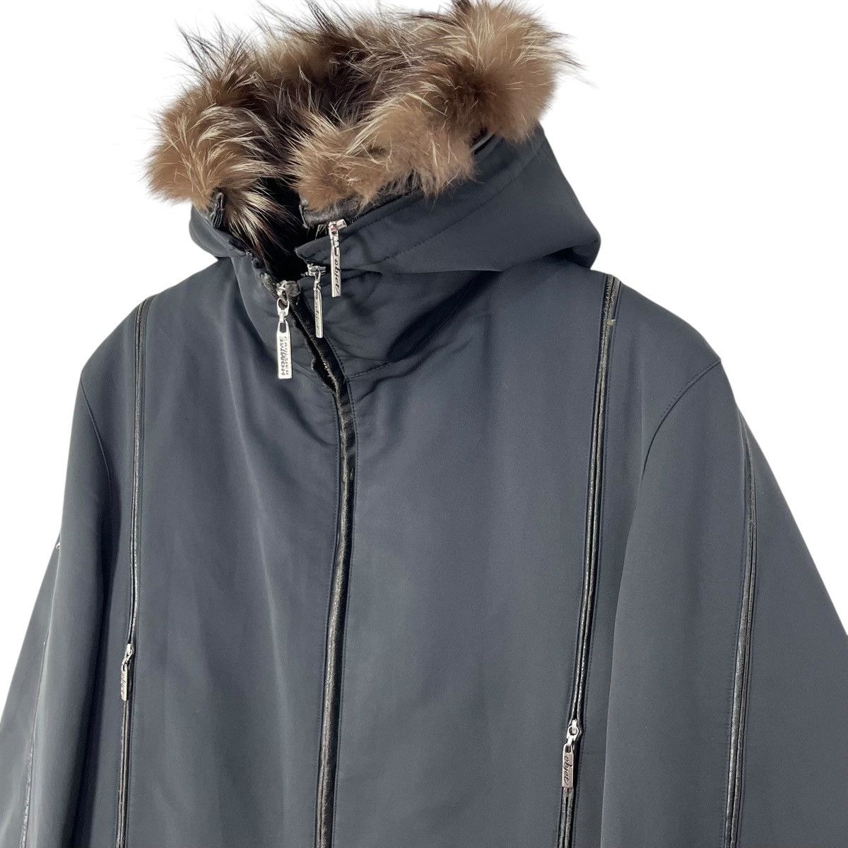 Designer × Gaultier Homme Objet × Jean Paul Gaultier Jean Paul Gaultier Objet Homme Furs Hoodie Winter Parka Size US S / EU 44-46 / 1 - 5 Thumbnail