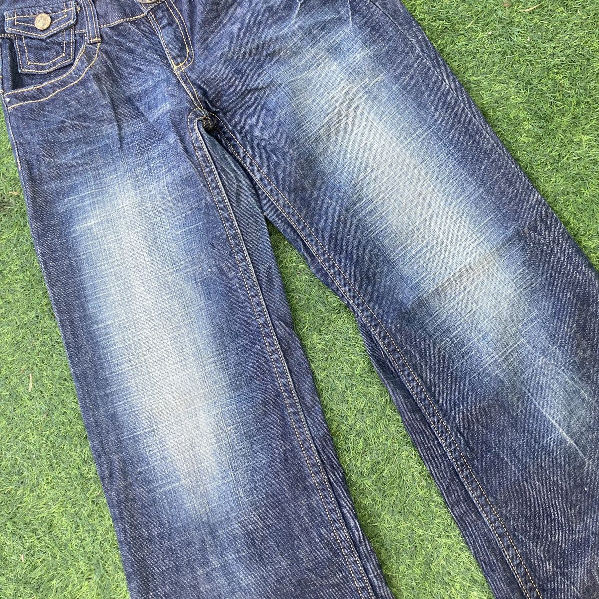 If Six Was Nine RED PEPPERS FLARED BOOTCUT JEANS Size US 30 / EU 46 - 4 Thumbnail