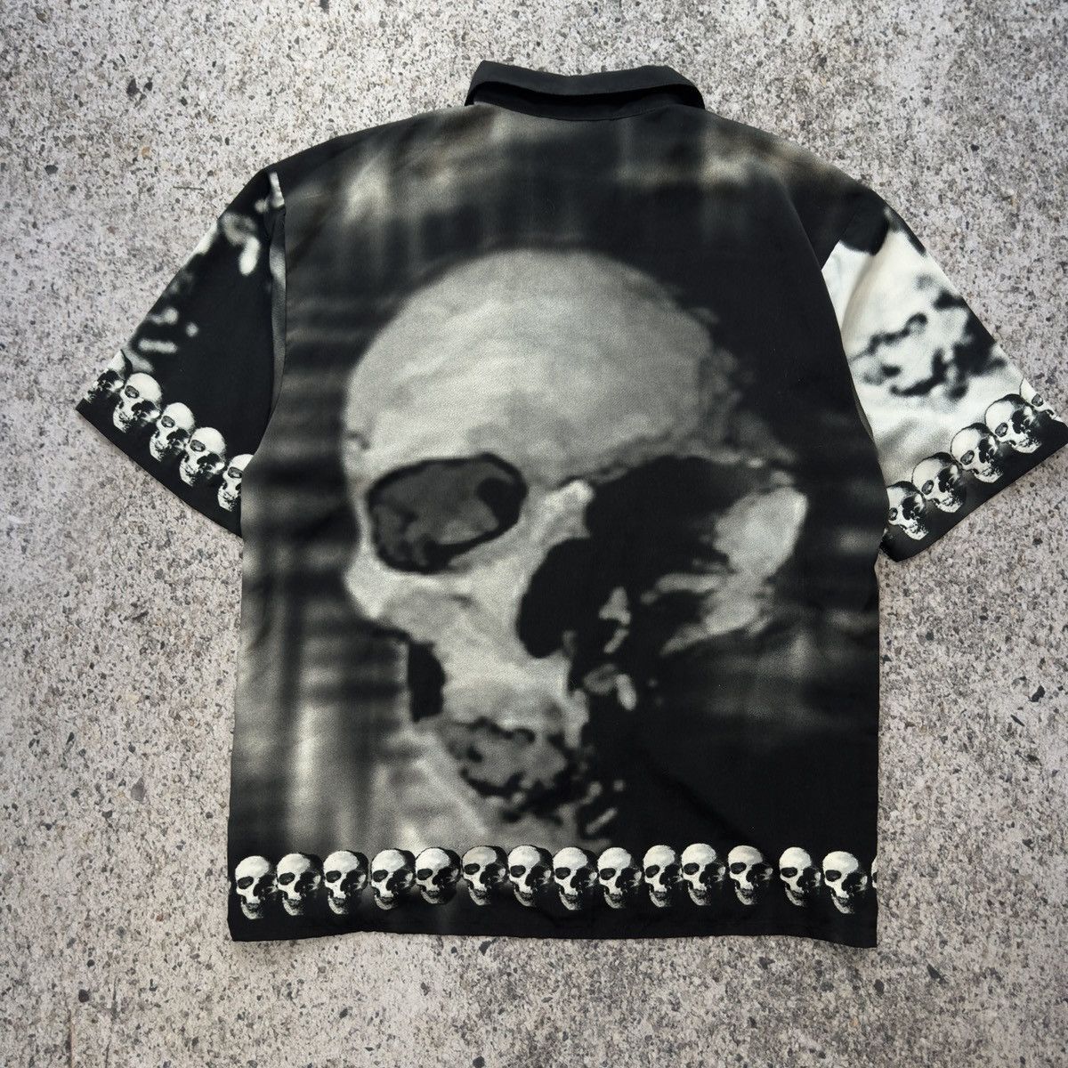 Vintage Vintage Y2K 2000s Dragonfly Skull Shirt 3XL Size US XXL / EU 58 / 5 - 7 Thumbnail