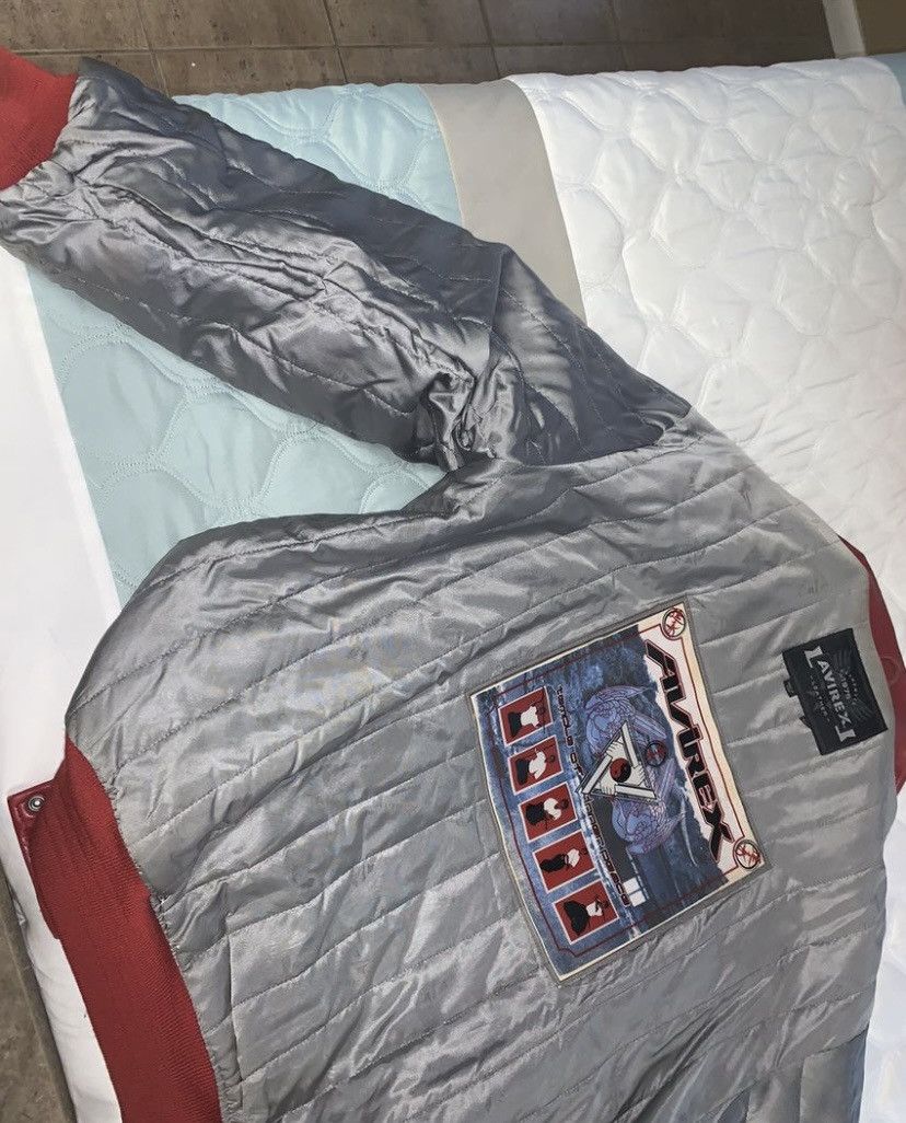 Avirex Avirex Leather jacket (special edition) *vintage* Red/black Size US XXL / EU 58 / 5 - 12 Thumbnail