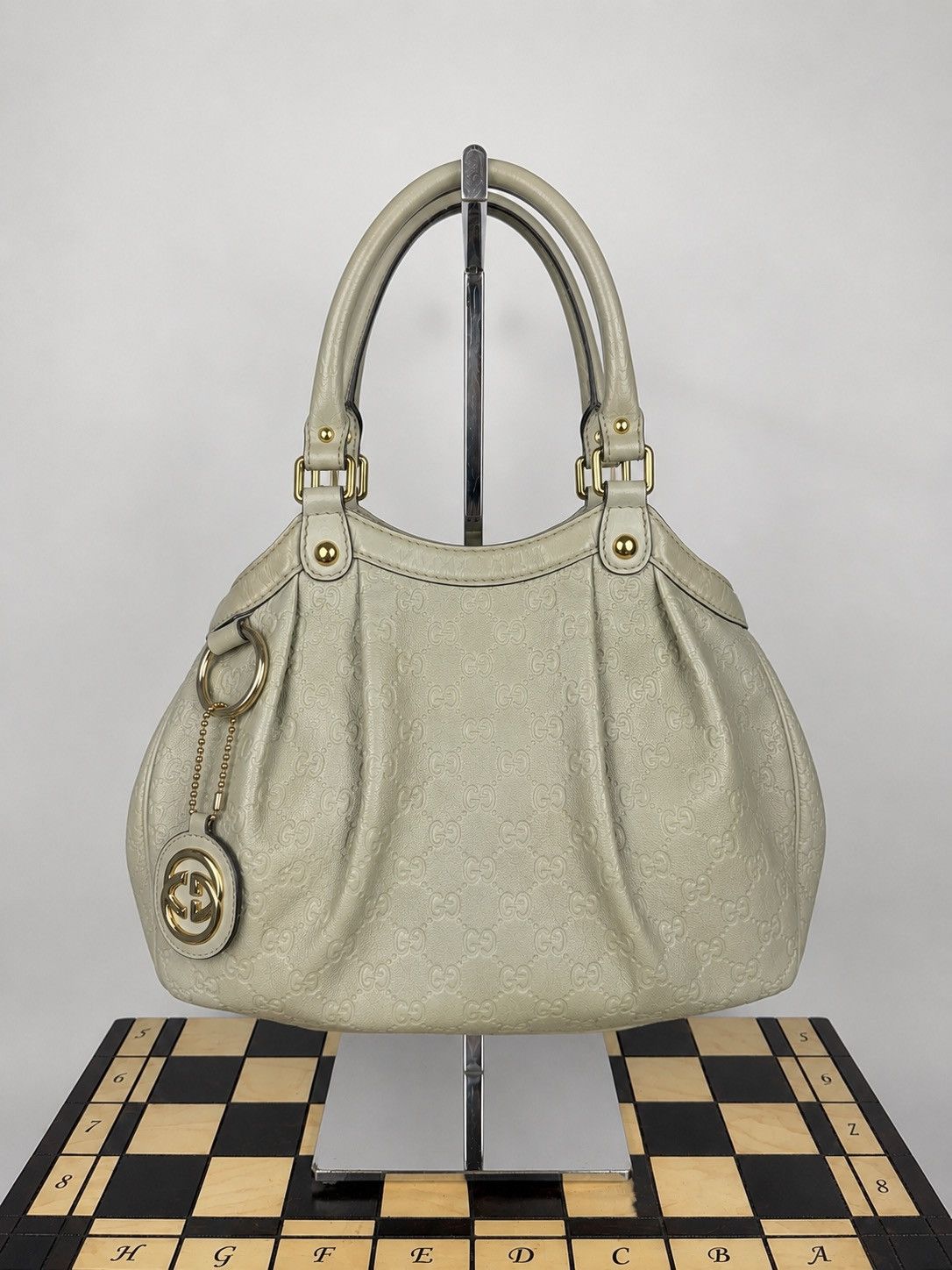 Gucci Leather shoulder bag Gucci Sukey GG original luxury item Size ONE SIZE - 1 Thumbnail