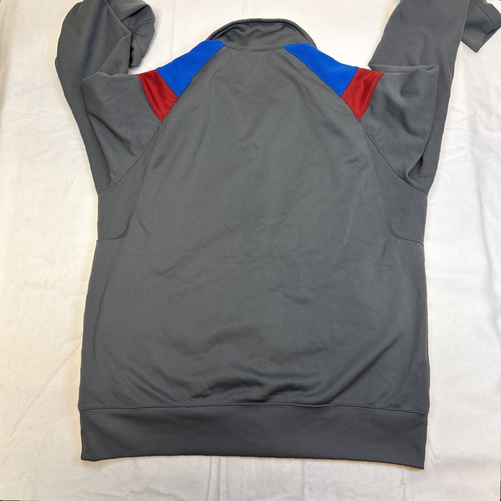 Nike VINTAGE Nike Track Jacket Full Zip Men XL Gray Tag - Mens Activewear Gray Size US XL / EU 56 / 4 - 5 Thumbnail