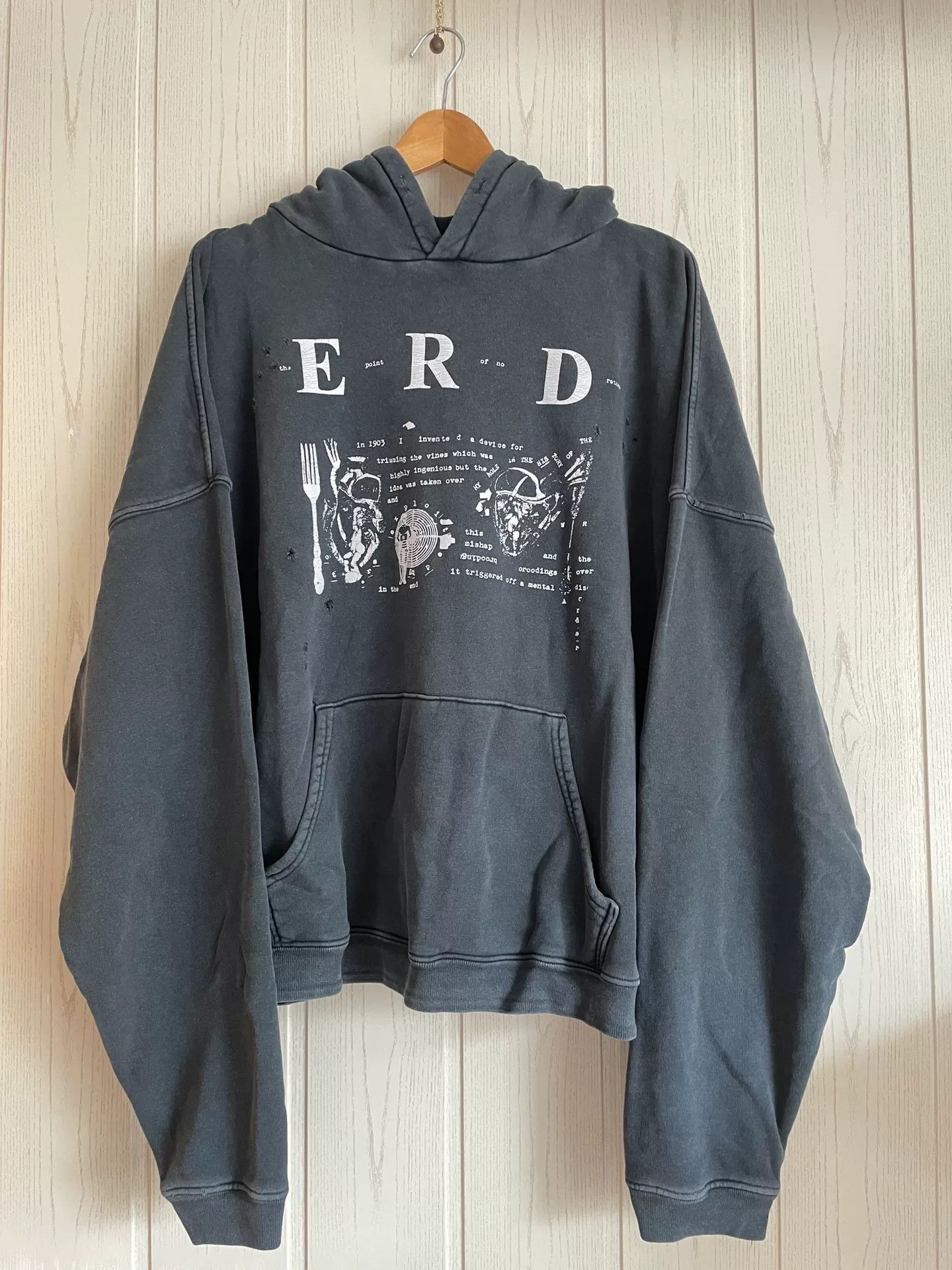 Enfants Riches Deprimes MY ROLE IN THE WAR HOODIE Size US XXL / EU 58 / 5 - 1 Thumbnail