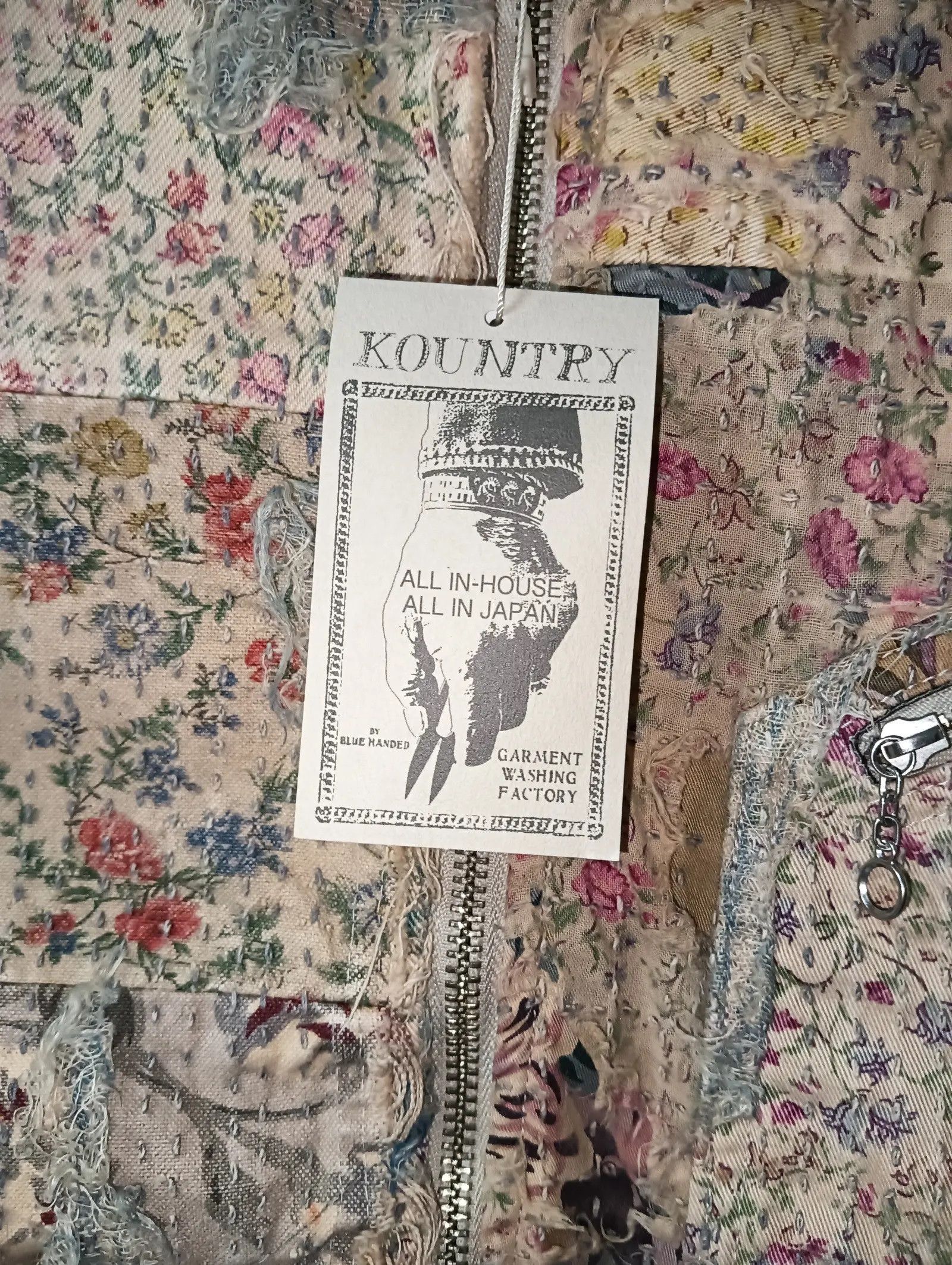 Kapital Kapital Champetre Boro Zip Up Blouson Maria Size US L / EU 52-54 / 3 - 9 Thumbnail