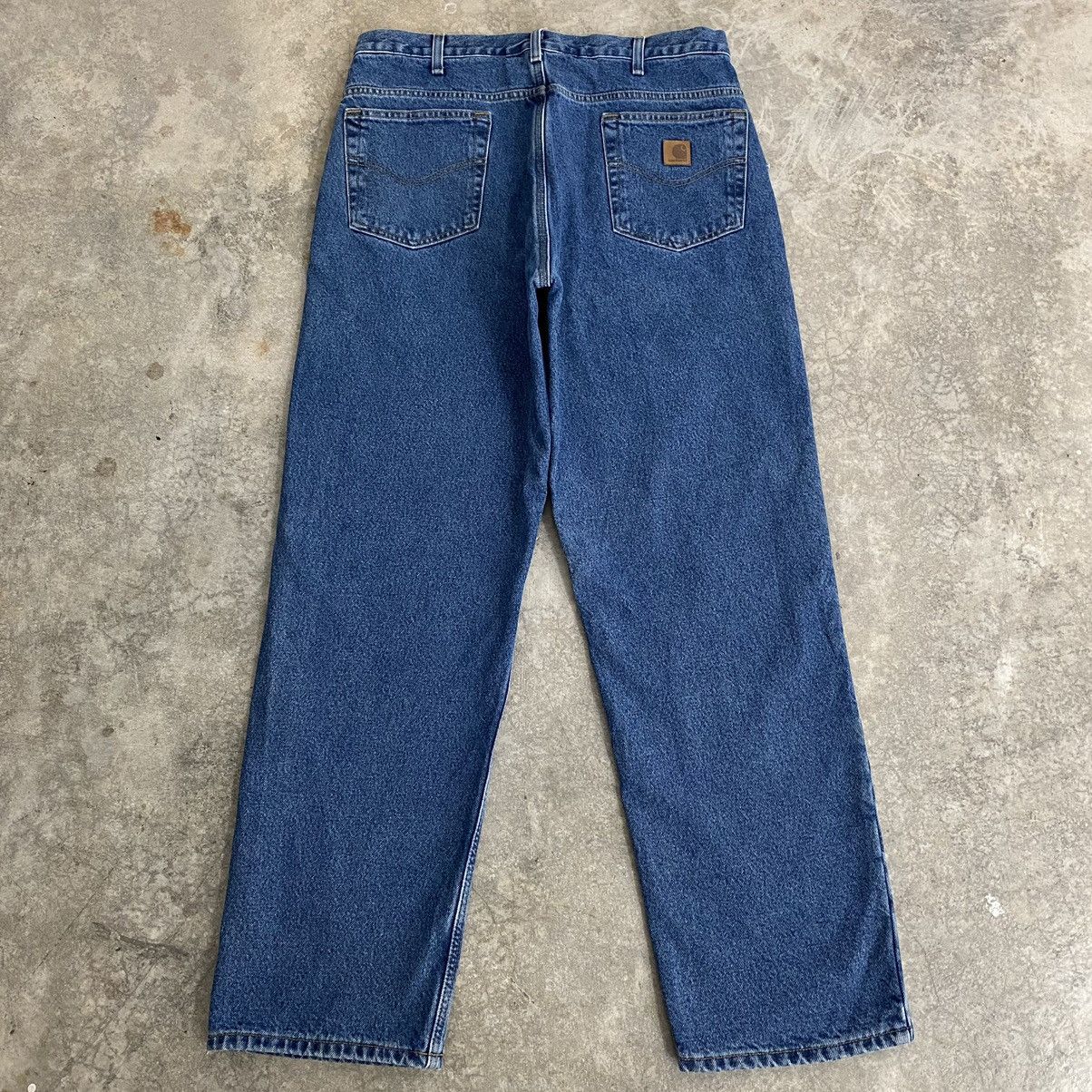 Carhartt Vintage Carhartt Blanket Lined Relaxed Fit Denim Jeans Size US 35 - 18 Thumbnail