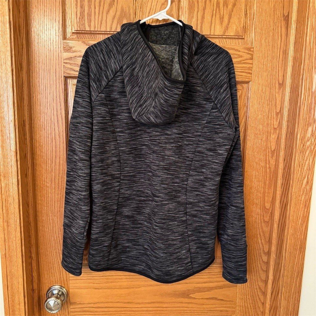 Avalanche Avalanche Hoodie Womens L Gray Space Dye Hooded Half Zip Pu Size L / US 10 / IT 46 - 3 Thumbnail