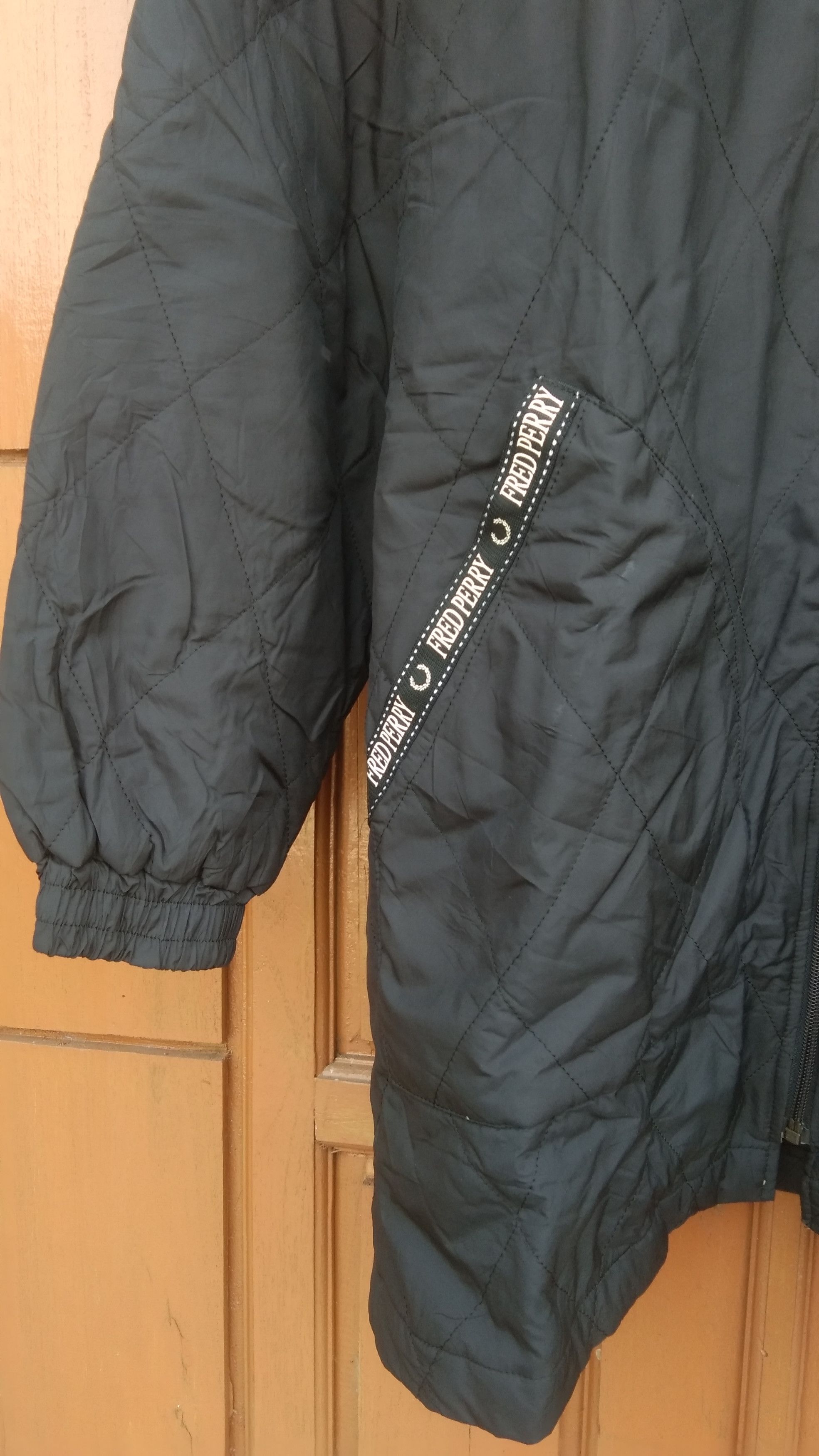 Fred Perry Vtg00s Fred ferry long hoodie jacket Size US L / EU 52-54 / 3 - 4 Thumbnail