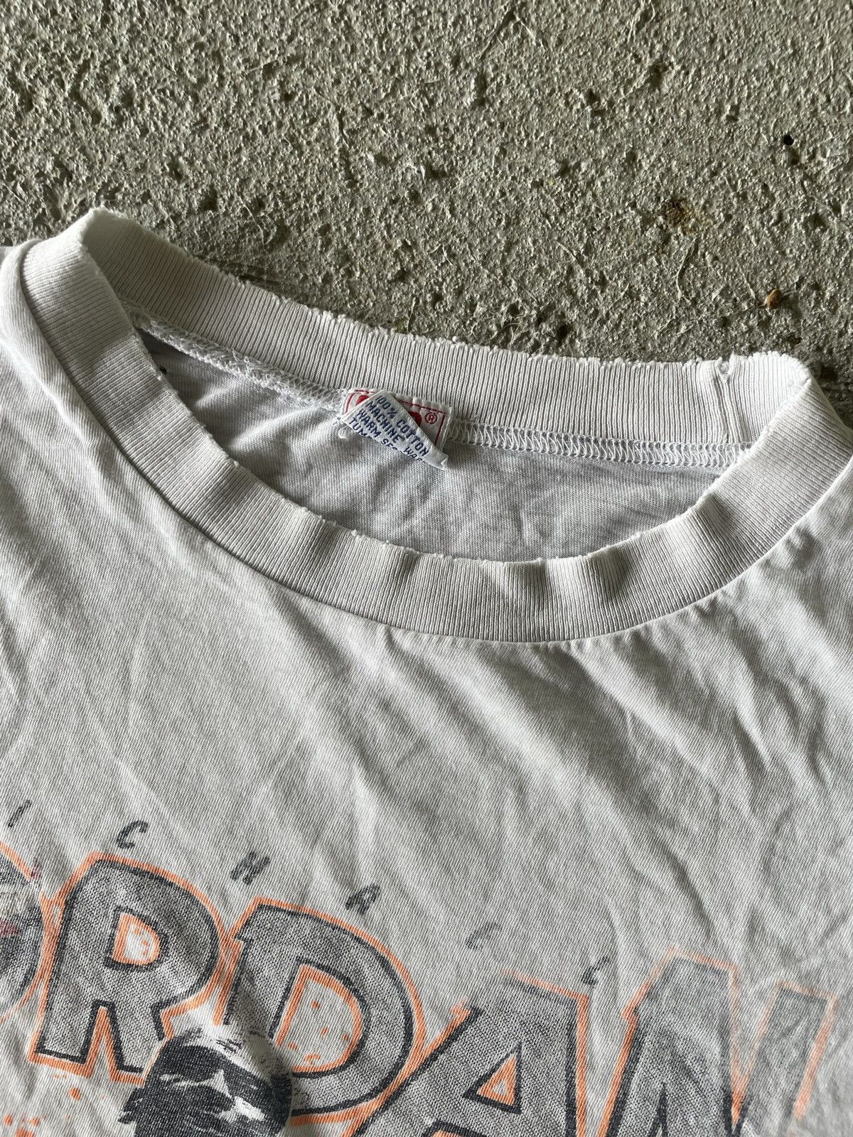 Vintage Rare Vintage 80s Michael Jordan Bootleg Tee Size US L / EU 52-54 / 3 - 5 Thumbnail