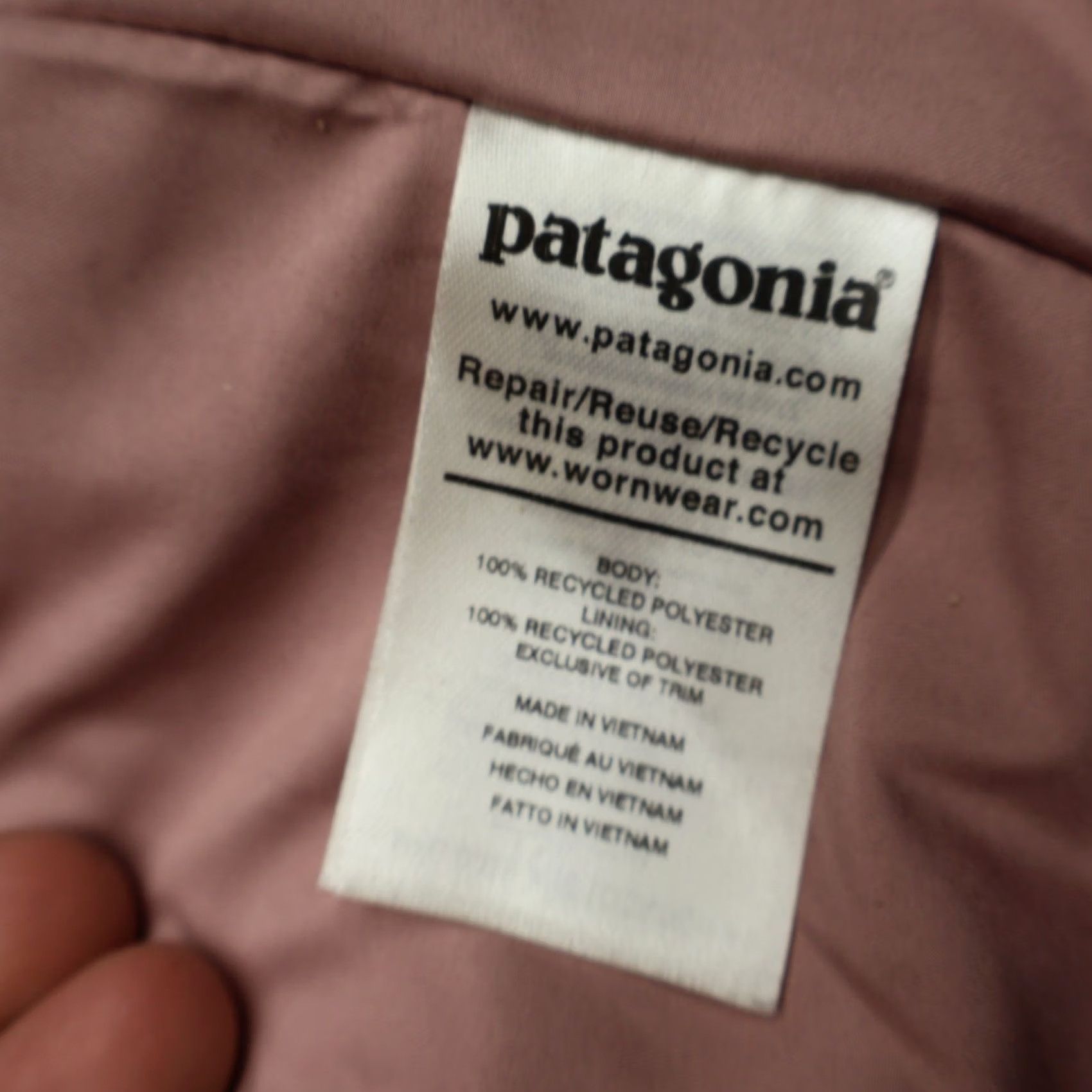 Patagonia Patagonia Los Gatos Jacket Women Large Pink Fuzzy Fleece Full Zip Outdoor Hiking Size L / US 10 / IT 46 - 7 Thumbnail