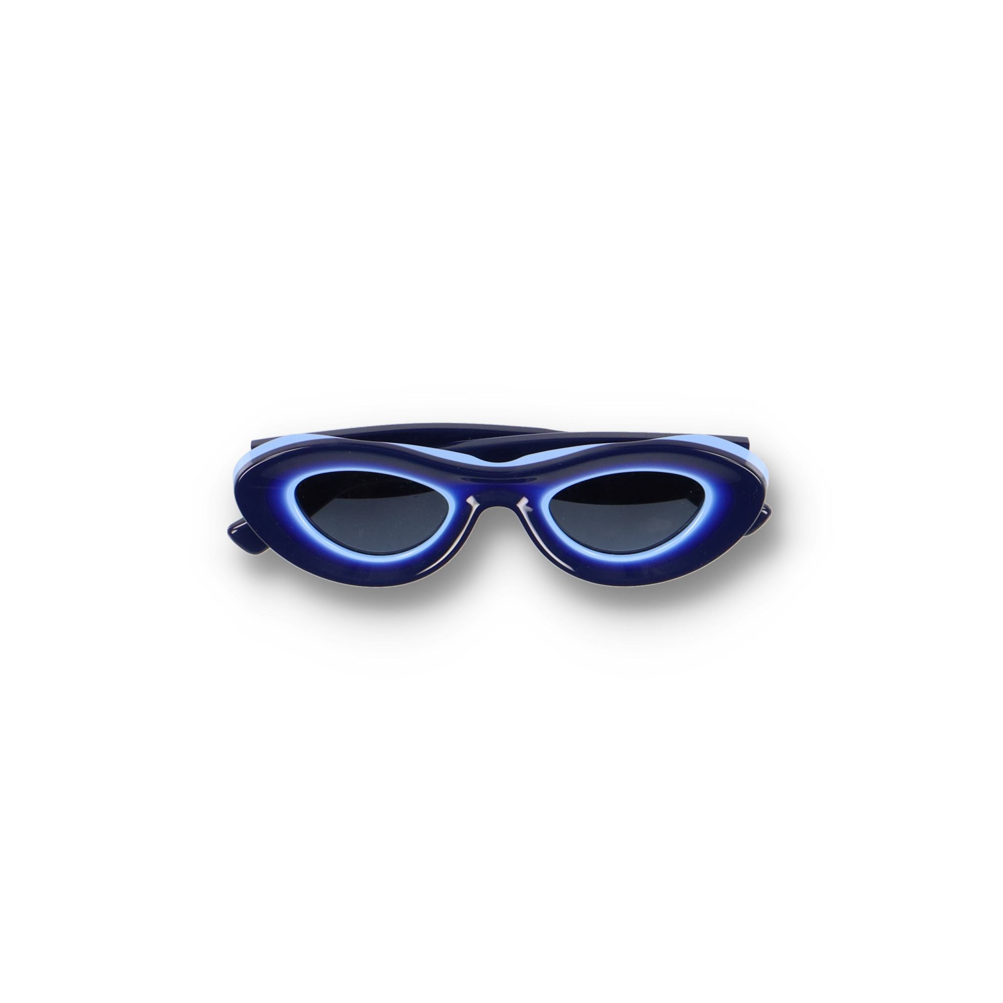 Bottega Veneta Blue Hue BV1202S Acetate Cat Eye Sunglasses Size ONE SIZE - 1 Thumbnail