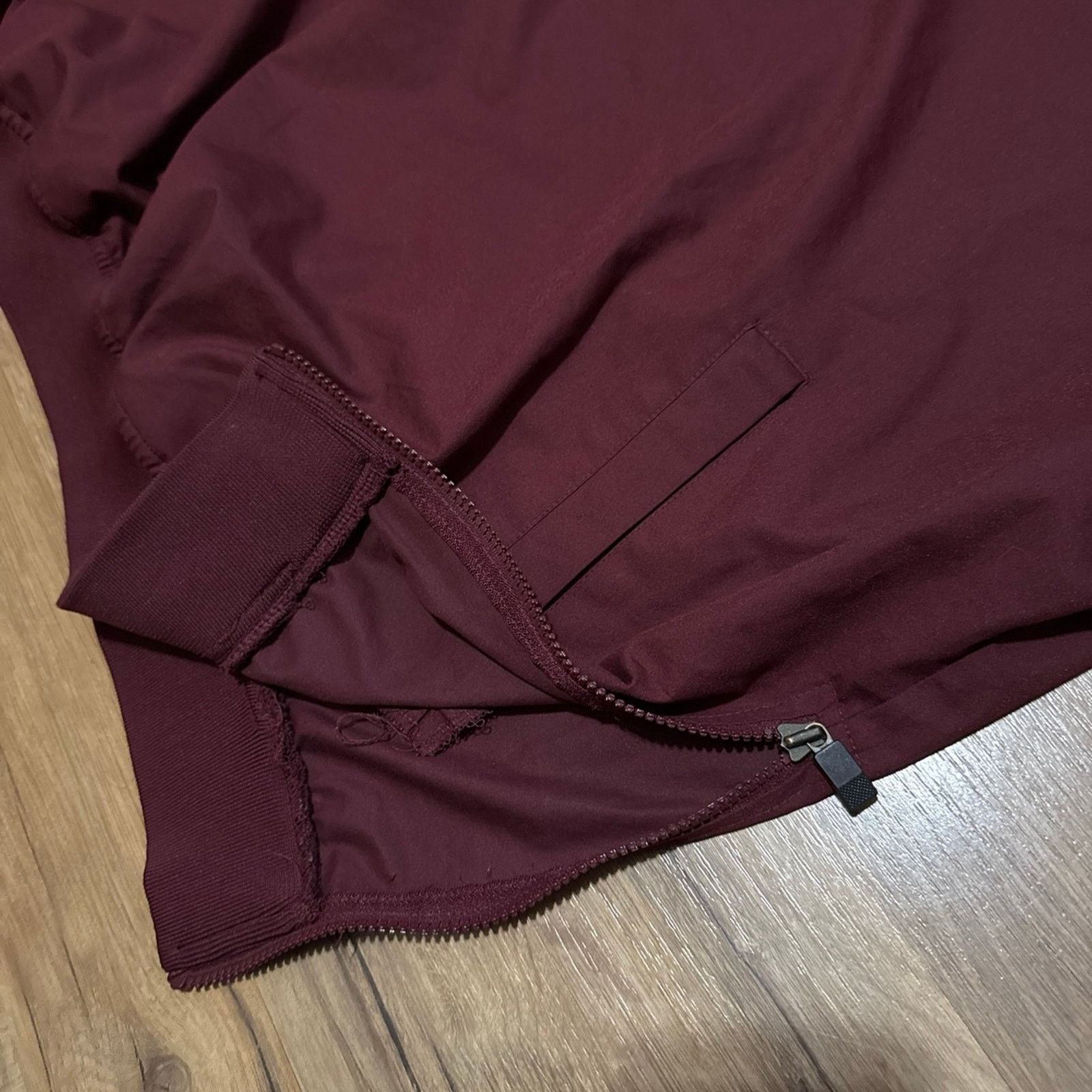 Nike Y2K Nike Team Virginia Tech Center Swoosh Windbreaker Size US XXL / EU 58 / 5 - 4 Thumbnail