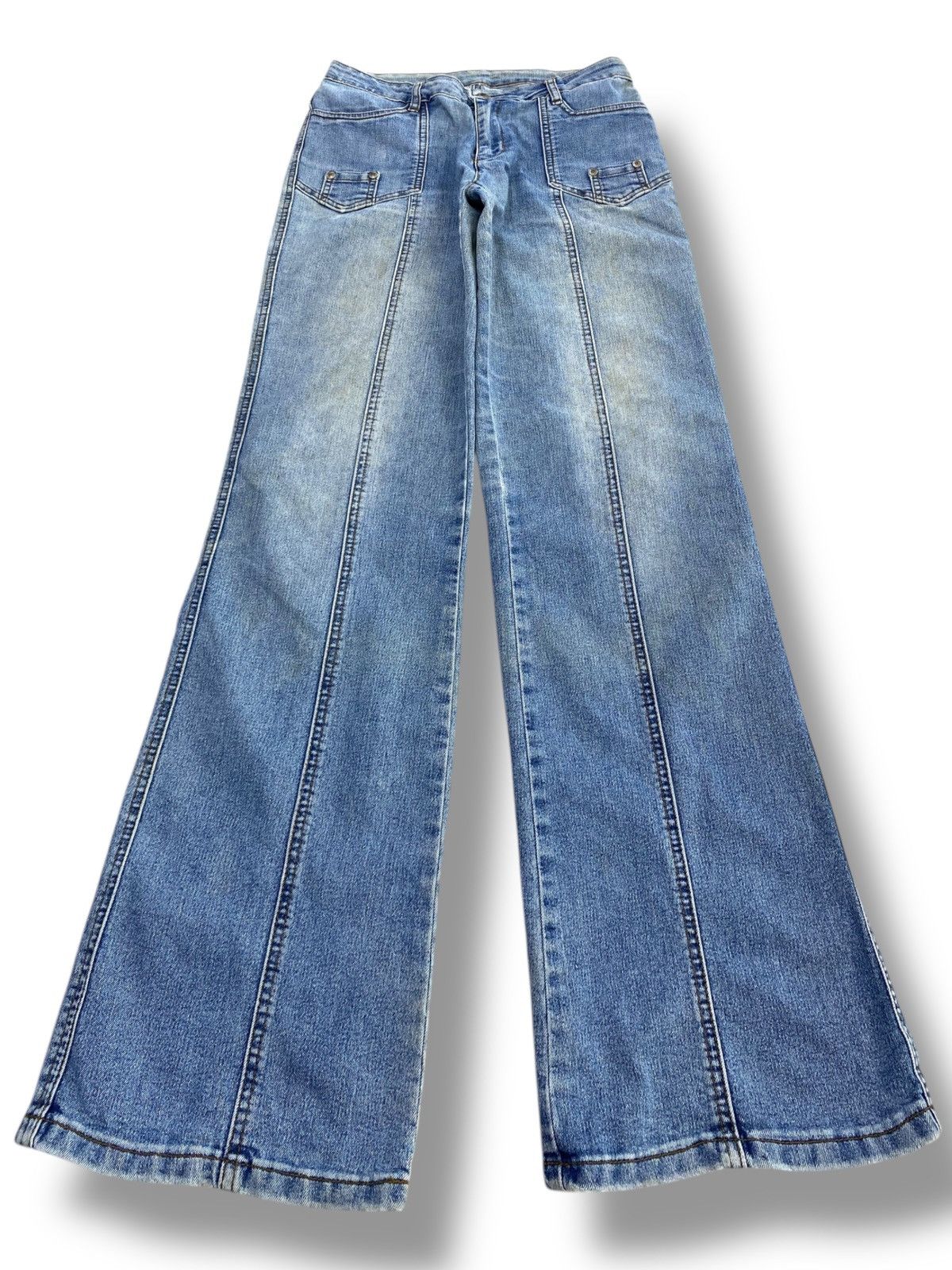 Japanese Brand Bush Pant Style Flare Jeans