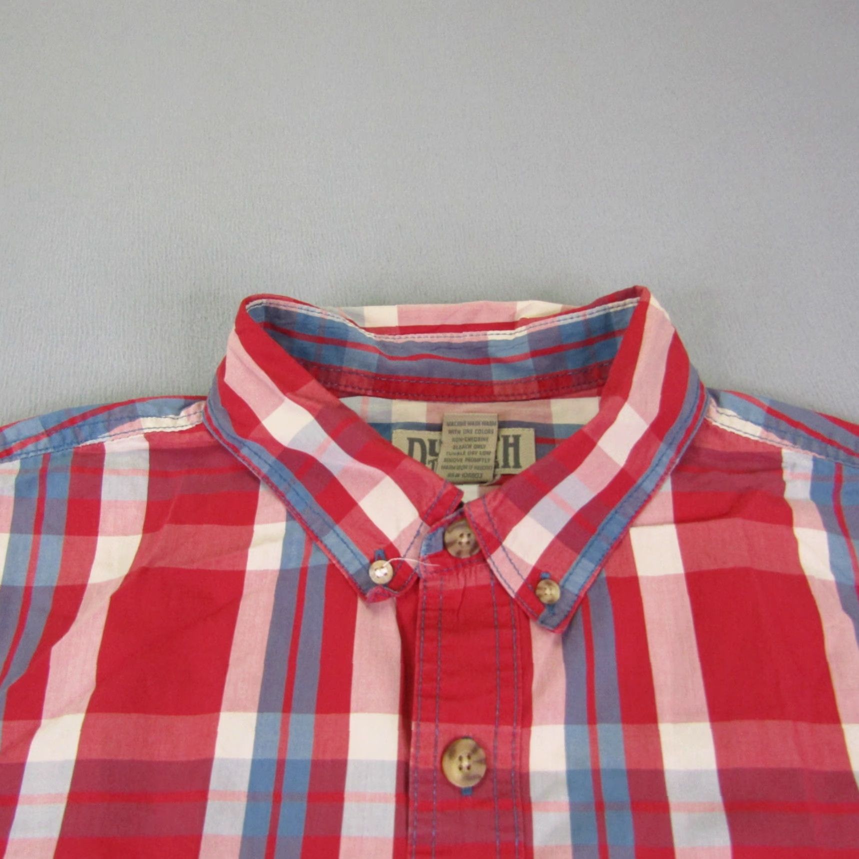 Vintage Duluth Mens Shirt XL Red Plaid Button-Up Camp Casual Outdoors Workwear Size US XL / EU 56 / 4 - 2 Thumbnail