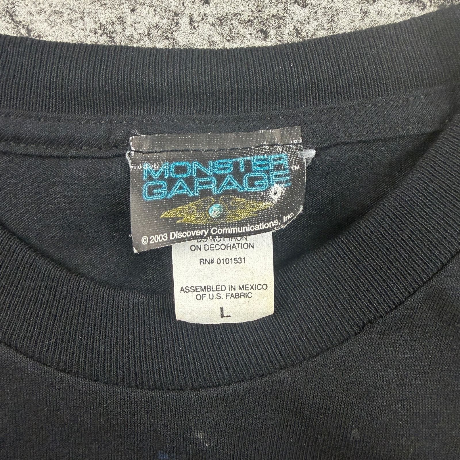 Vintage Vintage Monster Garage Shirt Jesse James Large Size US L / EU 52-54 / 3 - 3 Thumbnail