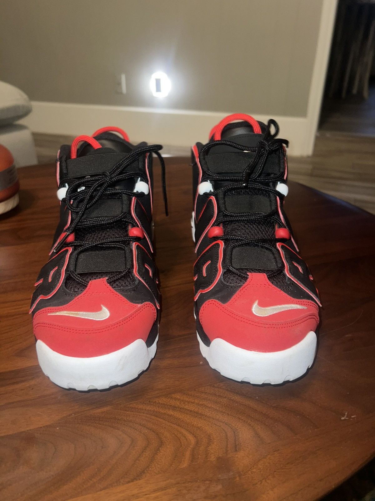 Nike Nike Air More Uptempo '96 'Red Toe' Size US 10 / EU 43 - 2 Thumbnail