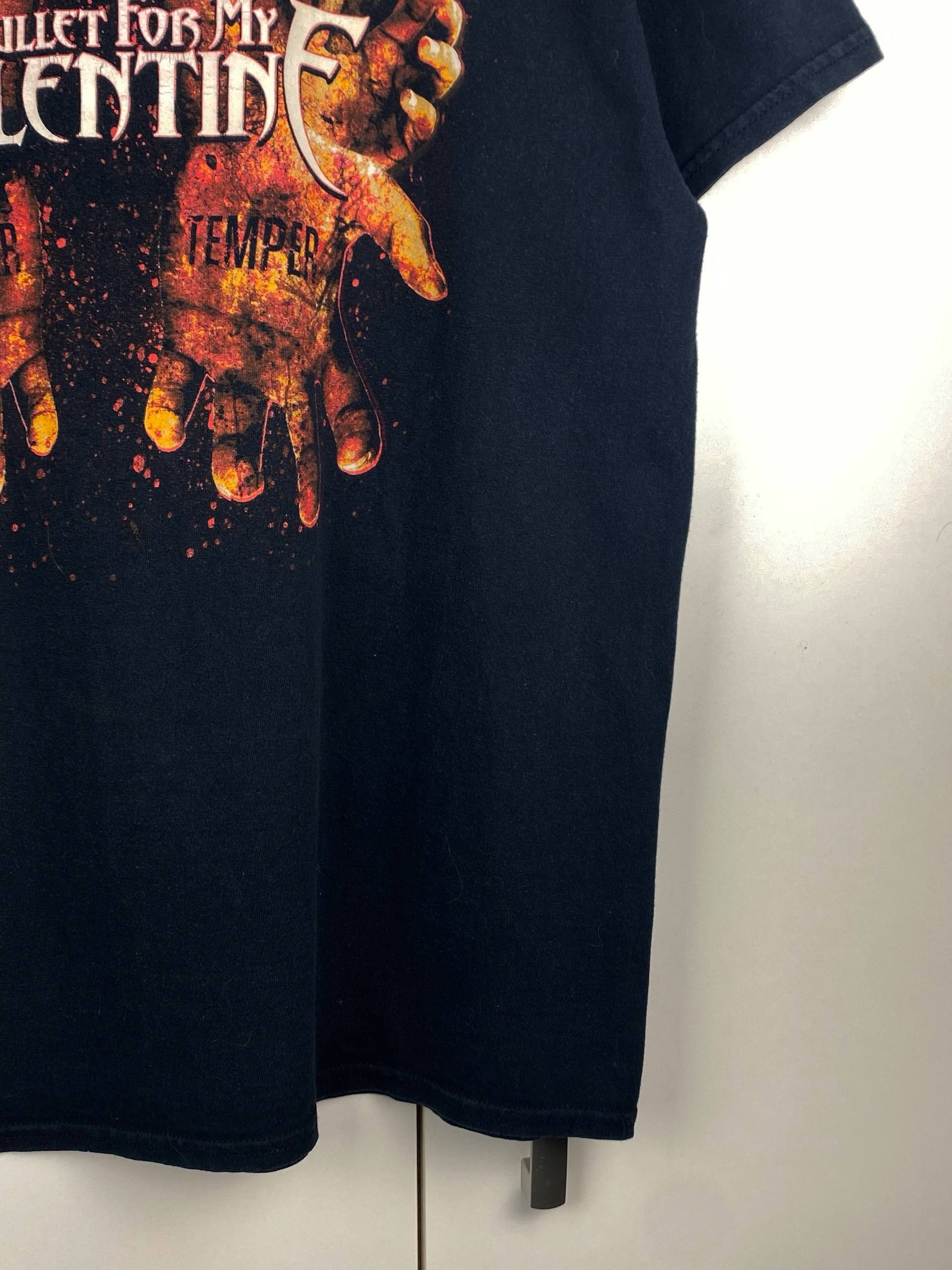 Band Tees Vintage Bullet For My Valentine 00s Temper Graphic Tee Size US XL / EU 56 / 4 - 6 Thumbnail