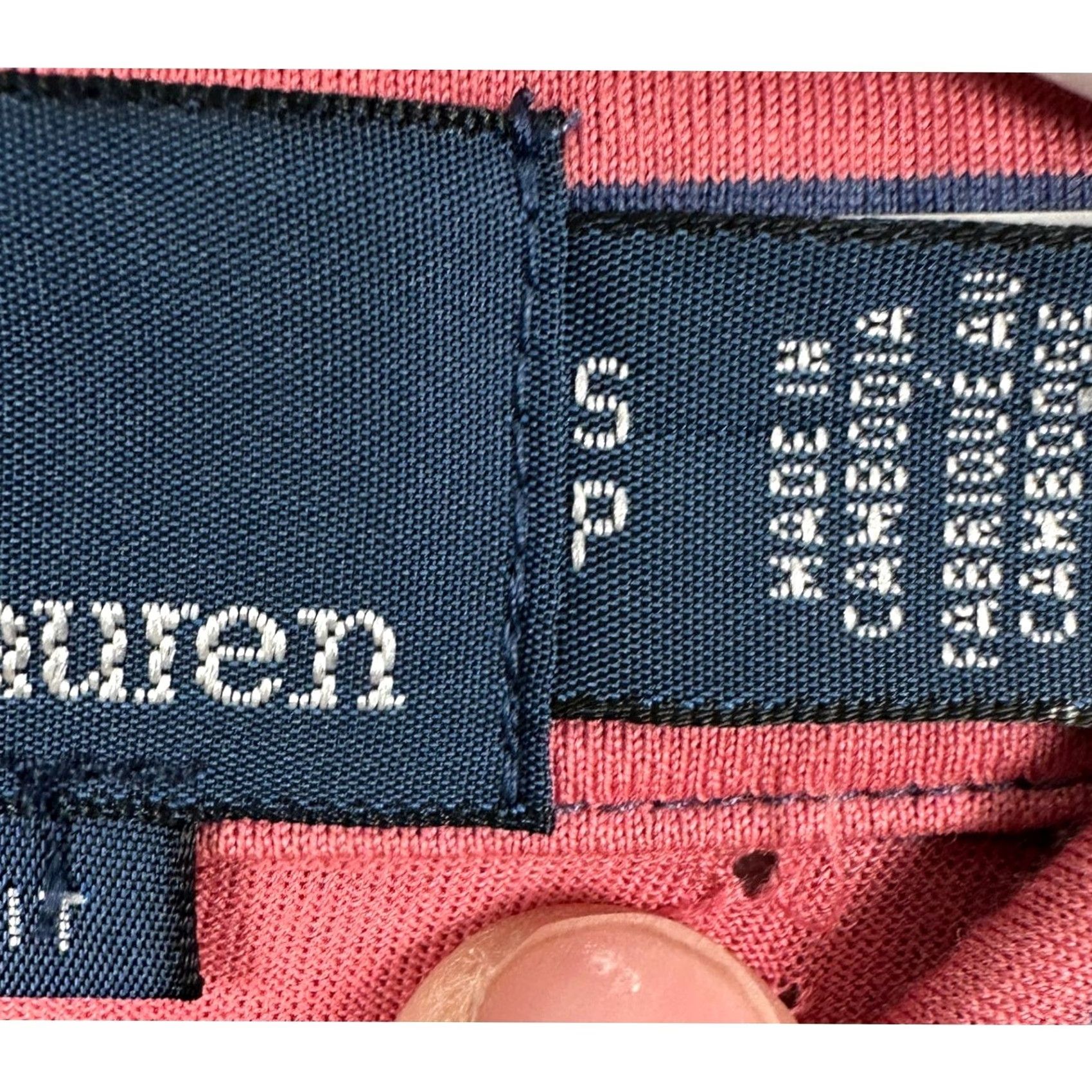Polo Ralph Lauren Polo Ralph Lauren Polo Shirt Mens Small Blue Pink Striped Rugby Short Sleeve NEW Size US S / EU 44-46 / 1 - 5 Thumbnail