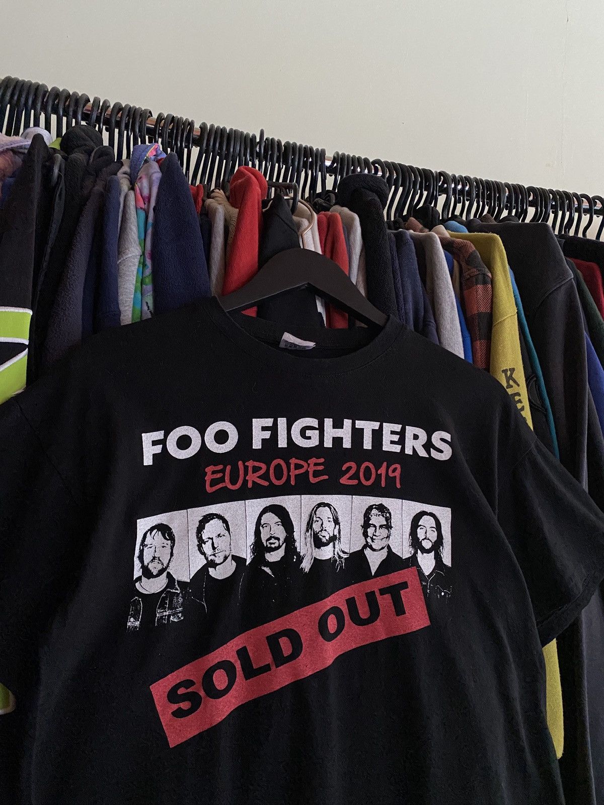 Band Tees VINTAGE FOO FIGHTERS EUROPE TOUR T-SHIRT Size US M / EU 48-50 / 2 - 2 Thumbnail