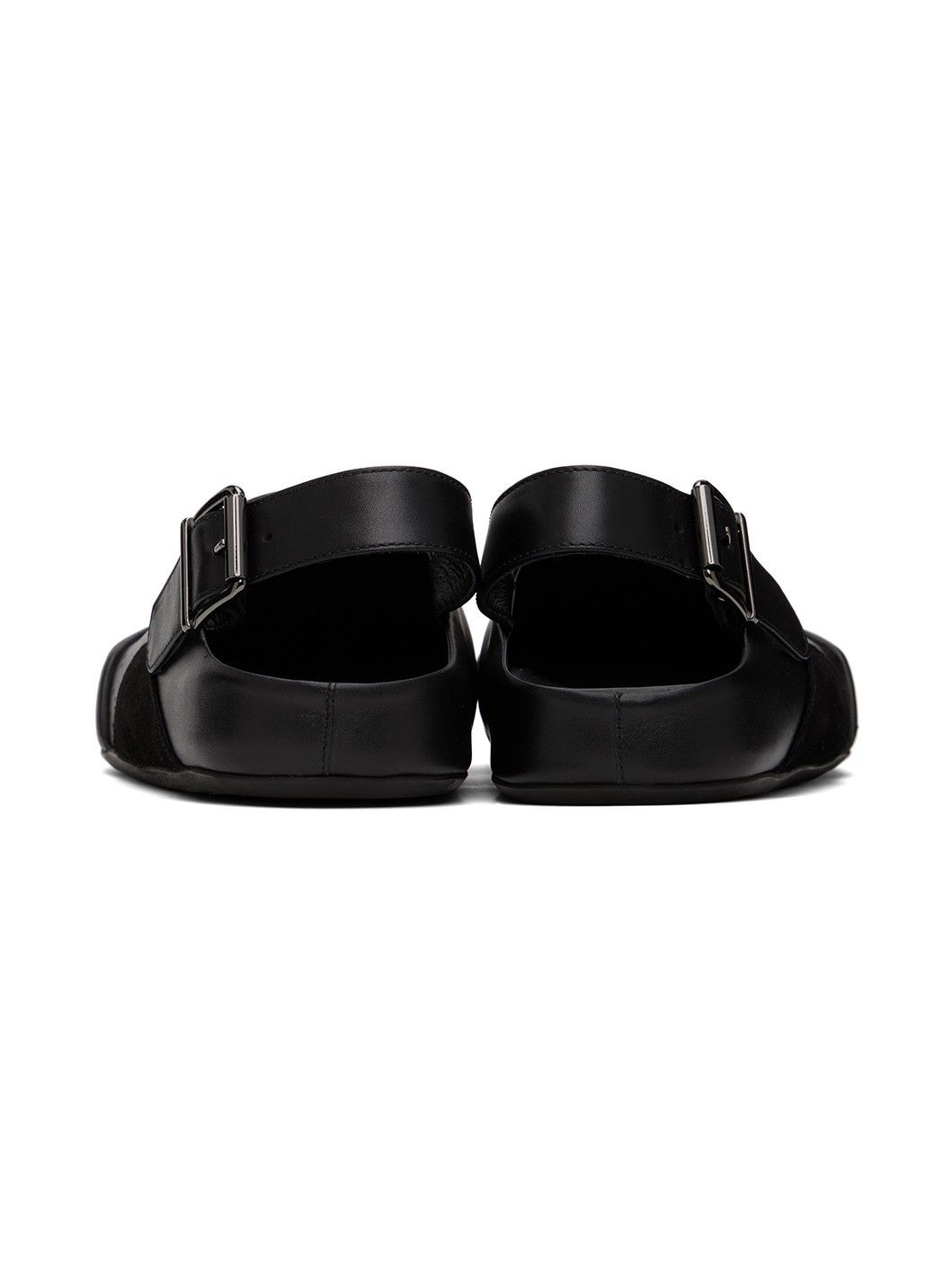 Marni o1w1db10125 Fussbett Sabot Sandals in Black Size US 7 / EU 40 - 4 Thumbnail