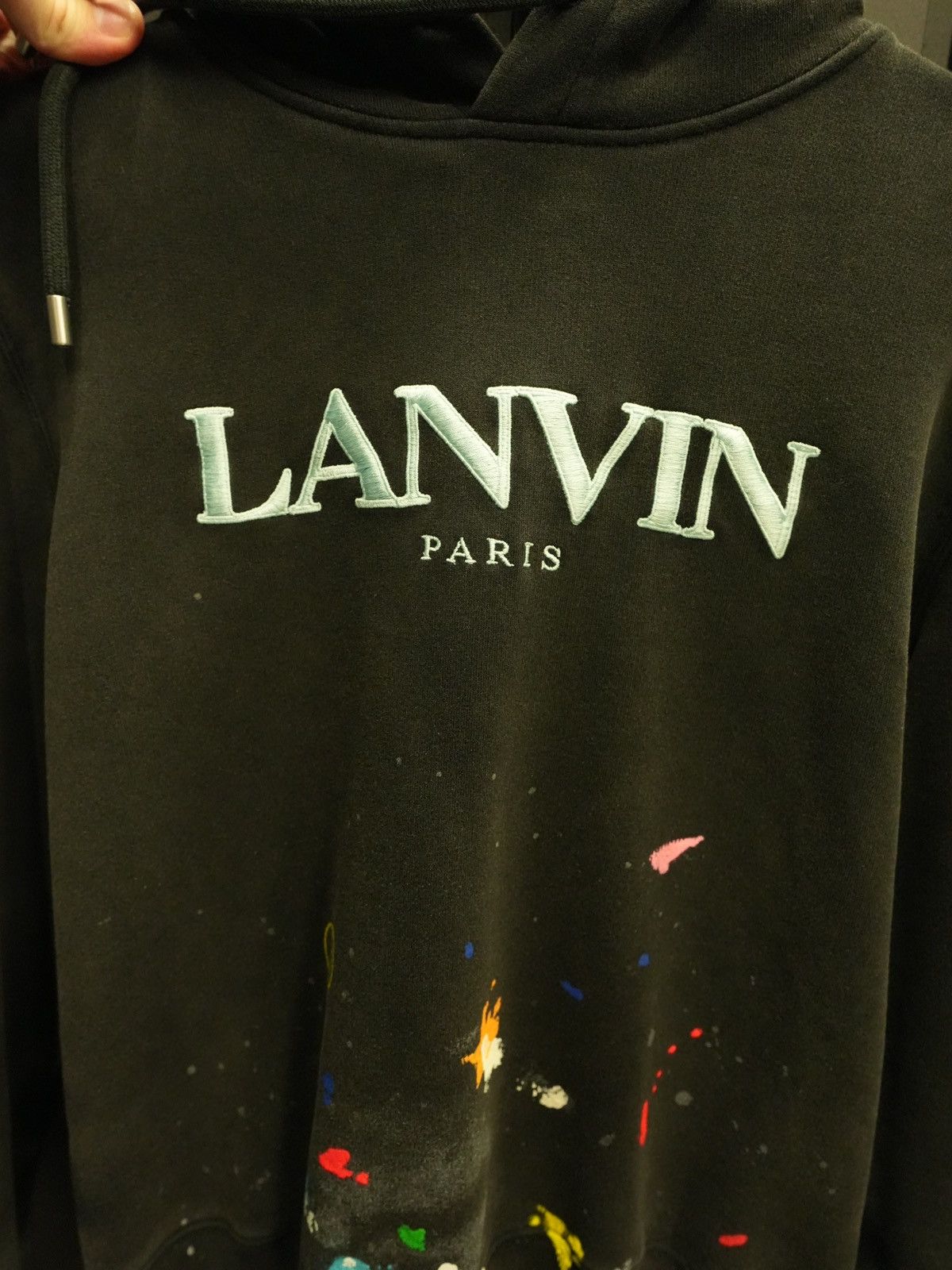 Gallery Dept. × Lanvin Gallery Dept. x Lanvin Paint Splatter Hoodie Size US S / EU 44-46 / 1 - 3 Thumbnail