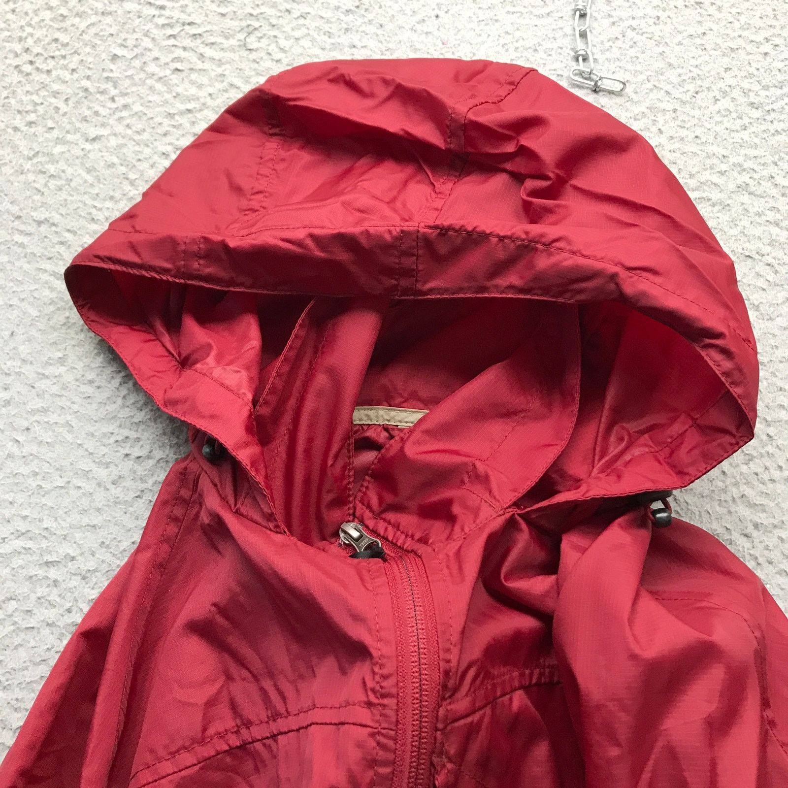 L.L. Bean LL Bean Lined Windbreaker Nylon Jacket Hoodie Mens M Red Size US M / EU 48-50 / 2 - 11 Thumbnail