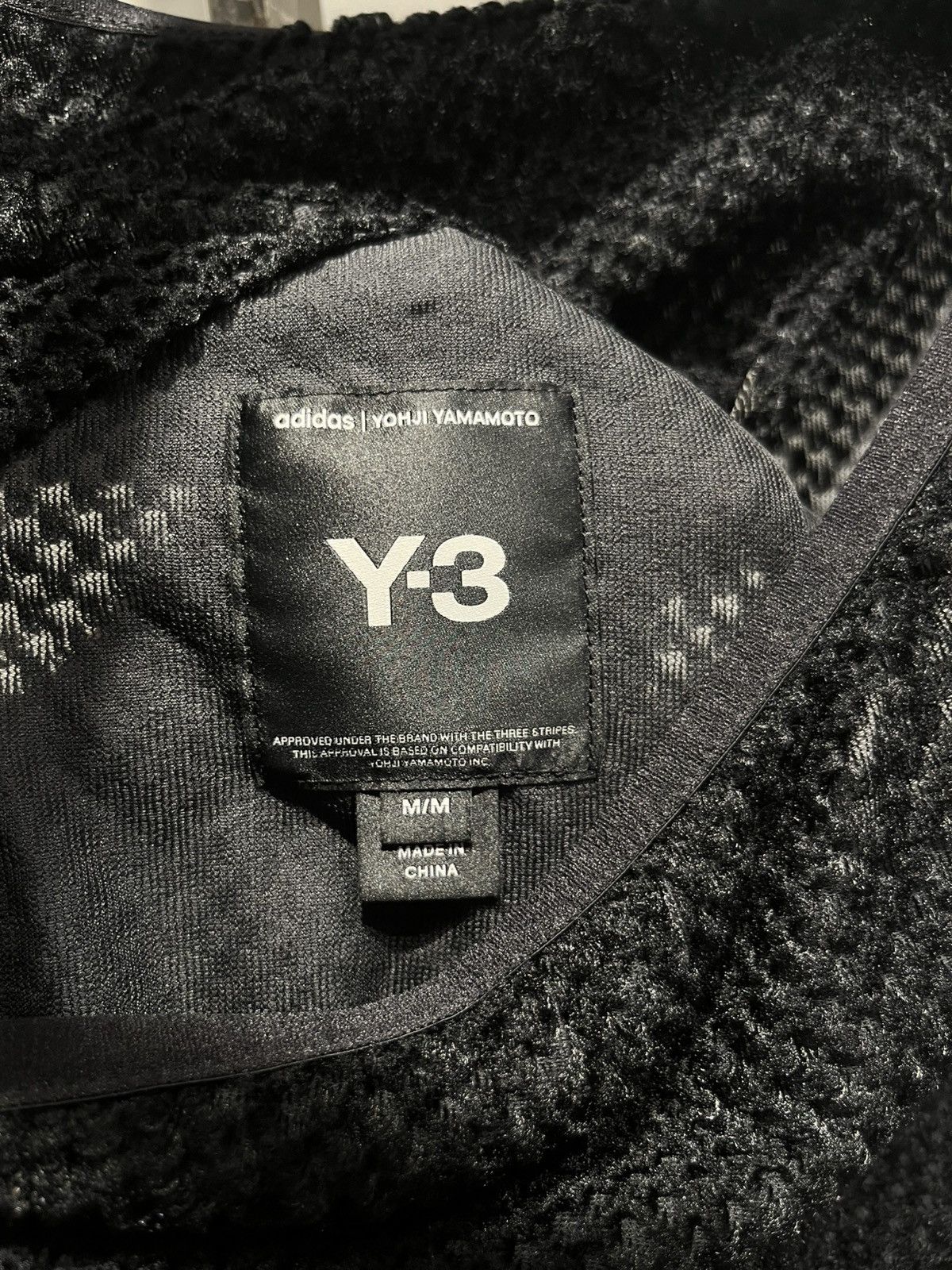 Adidas × Y-3 × Yohji Yamamoto Adidas Y-3 Waffle Warp Top Size M / US 6-8 / IT 42-44 - 6 Thumbnail