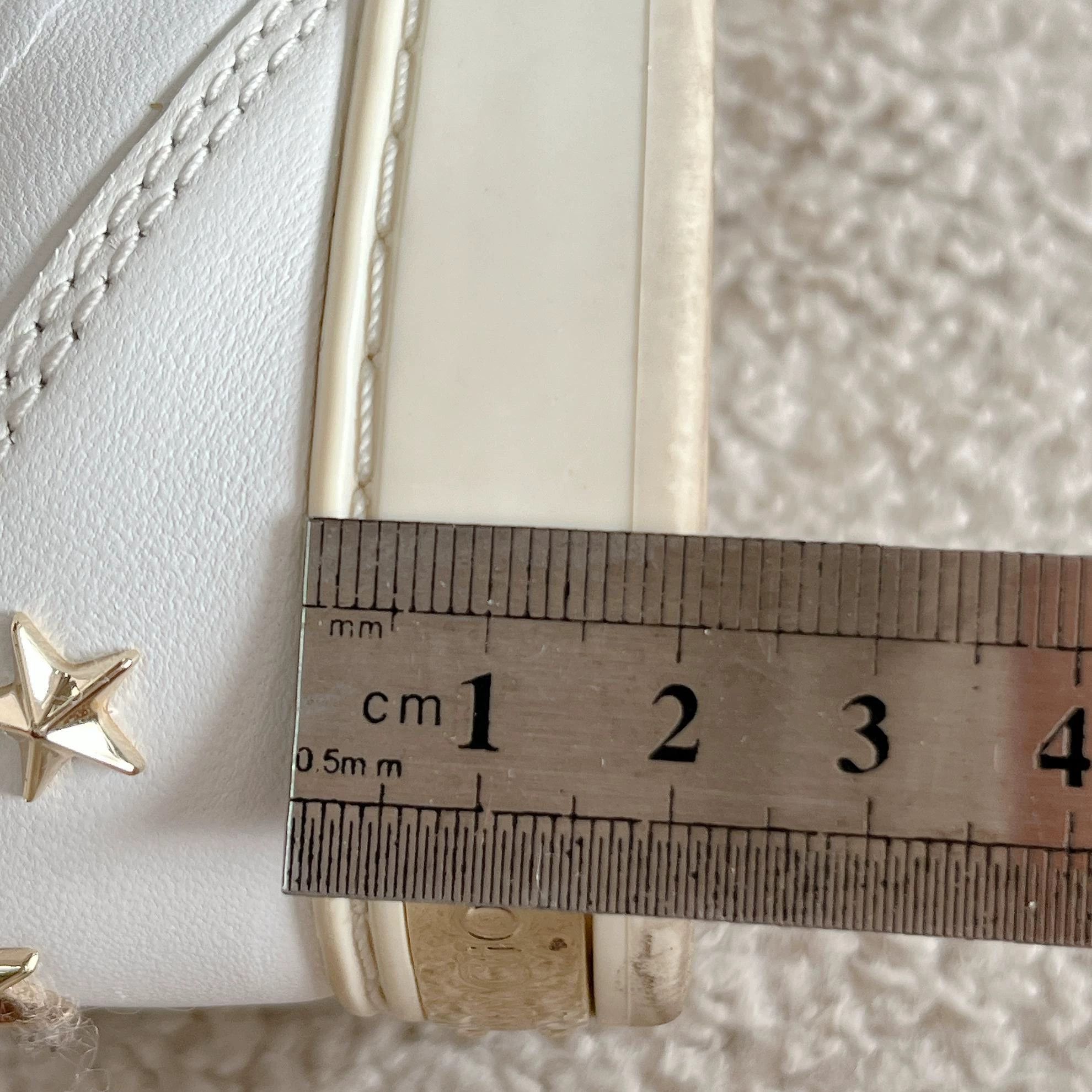Jimmy Choo Jimmy Choo white sneakers size 35.5 Size US 5 / IT 35 - 9 Thumbnail