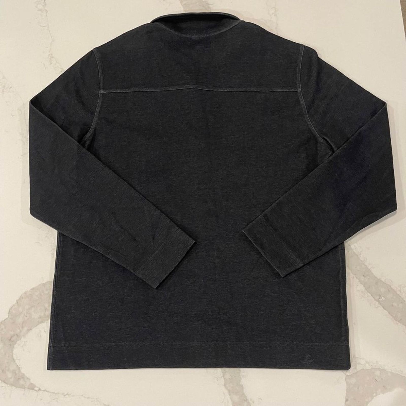 Banana Republic Banana Republic NWT Charcoal Gray Half Zip Sweater Mens XL Size US XL / EU 56 / 4 - 5 Thumbnail