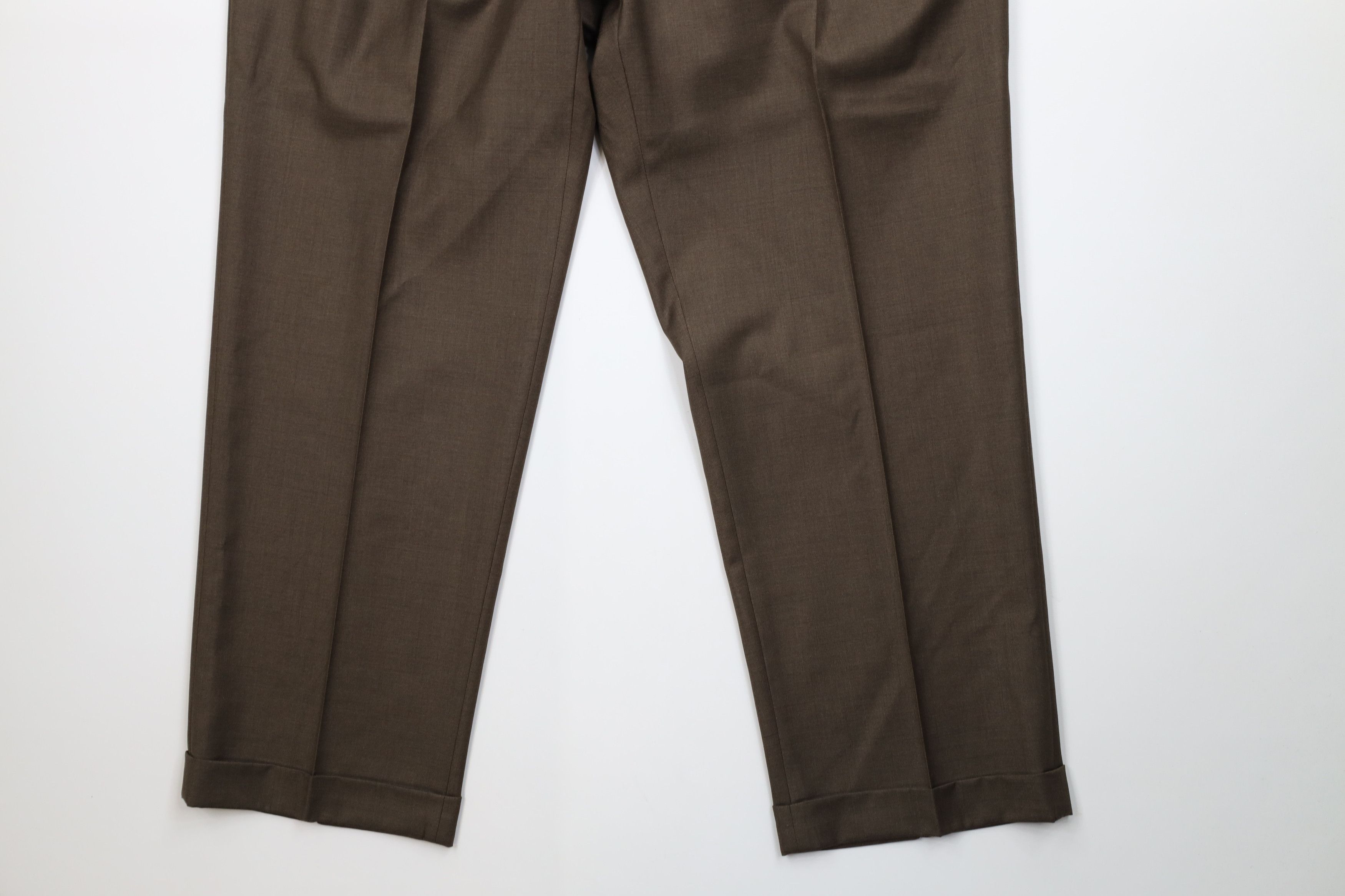 Ralph Lauren Vintage Ralph Lauren Wide Leg Chino Pants Heather Brown Size US 40 / EU 56 - 4 Thumbnail