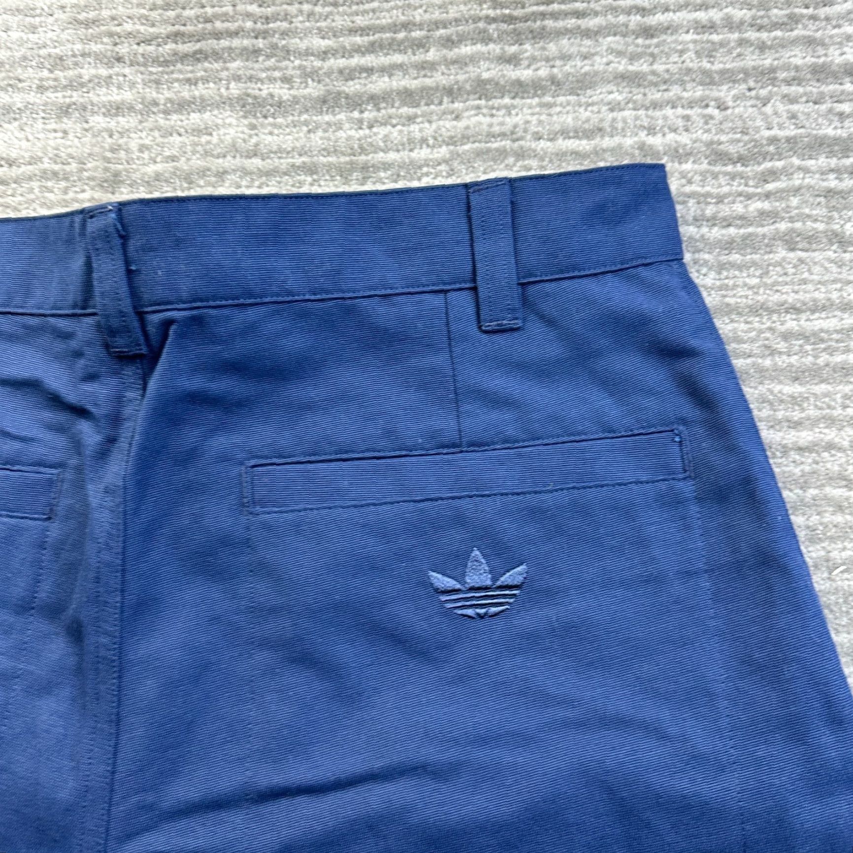 Adidas NEW Adidas Pants Mens 30x32 Blue Chino Skateboarding Skater Striped Slacks Size US 30 / EU 46 - 4 Thumbnail