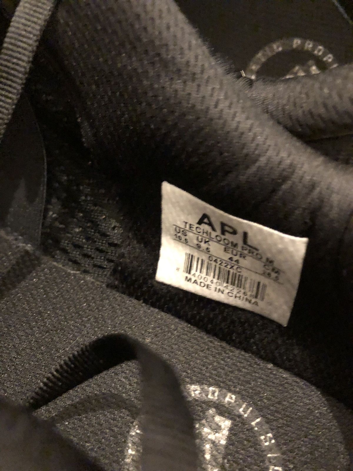 Athletic Propulsion Labs Black APL Techloom Pro M Shoes Size US 10.5 / EU 43-44 - 6 Thumbnail