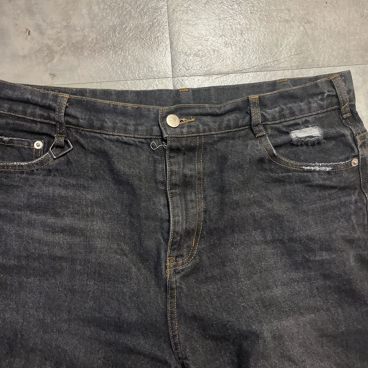 Designer Ditch “Noir” Basic Fit Denim SIZE 34x32 Size US 33 - 2 Thumbnail