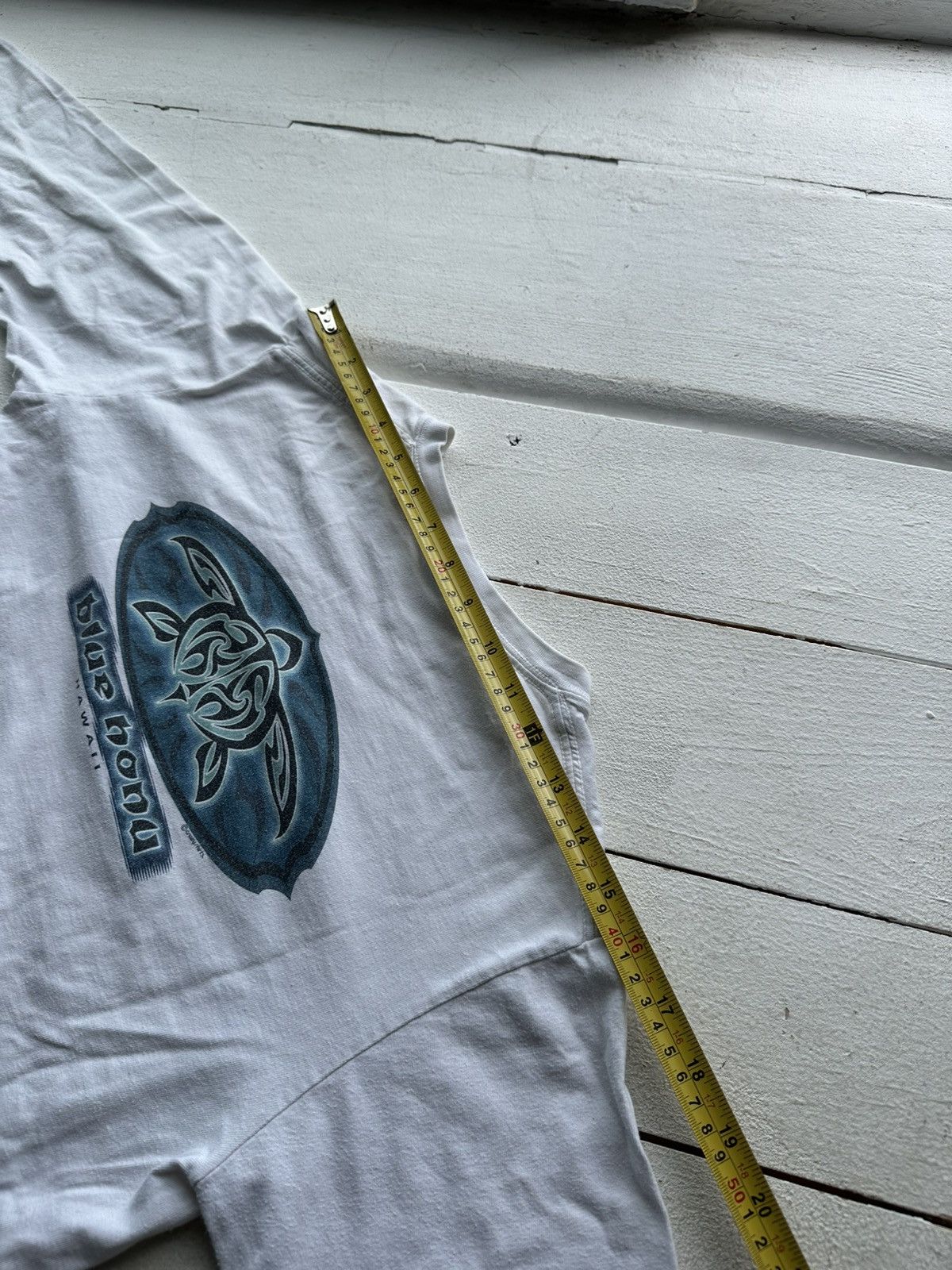 Vintage 🚨Vintage 90s HAWAII BLUE NOVA CRAZY SHIRTS surf TEE y2k rare Size US XS / EU 42 / 0 - 11 Thumbnail