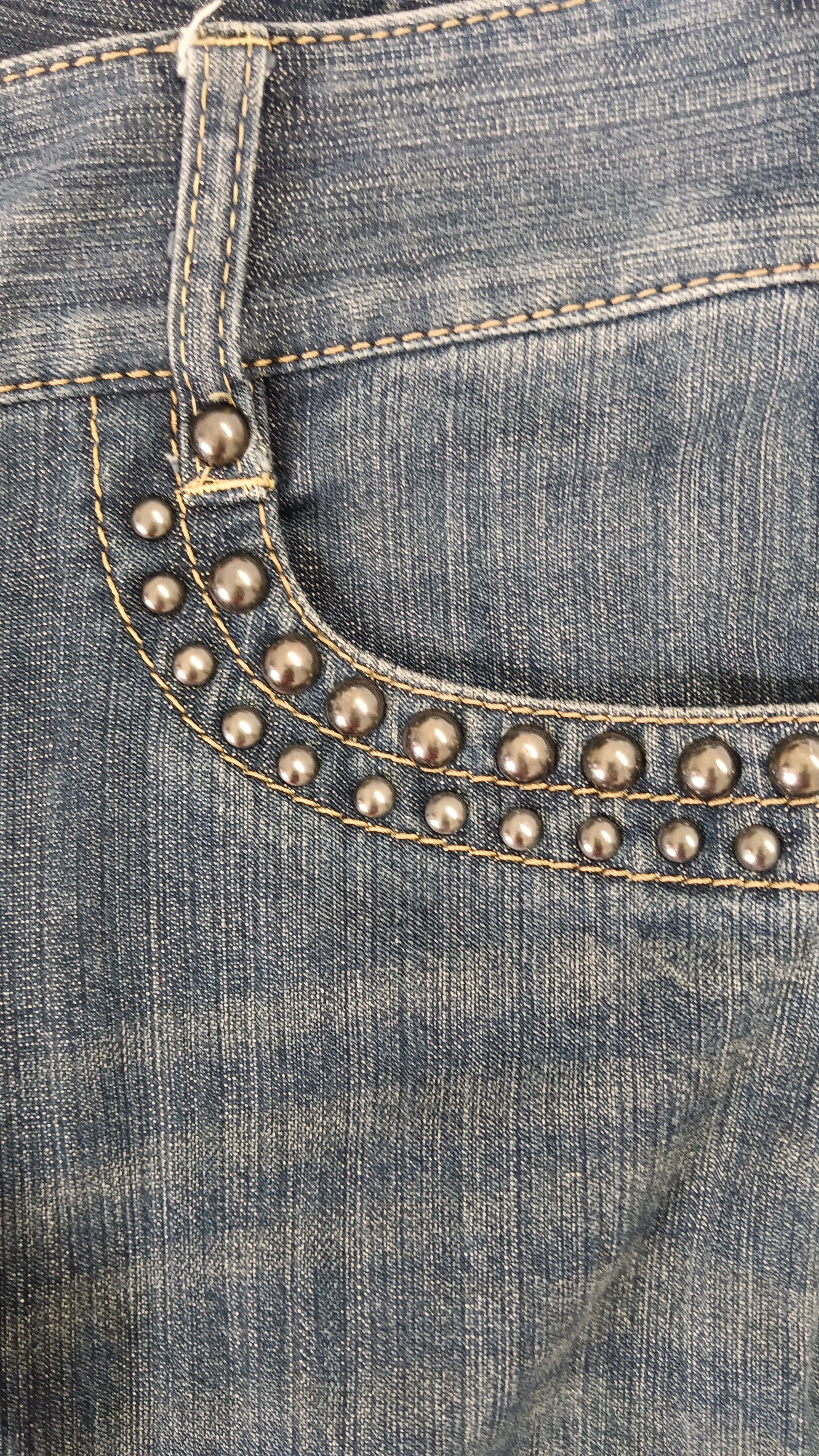 Michael Kors Michael Kors Studded Flared Denim Size 27" / US 4 / IT 40 - 6 Thumbnail