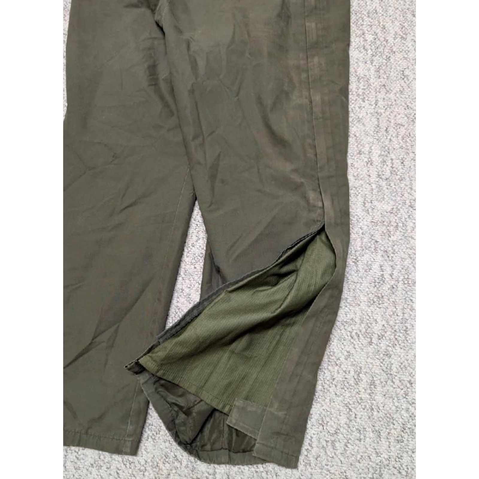 Vintage VINTAGE overalls Gore-Tex bibs 36x30 Men XL Green MILITARY hunting 1980s Ski Snowboard garments Clothing Pants overalls Men's 36 Size US 36 / EU 52 - 7 Thumbnail