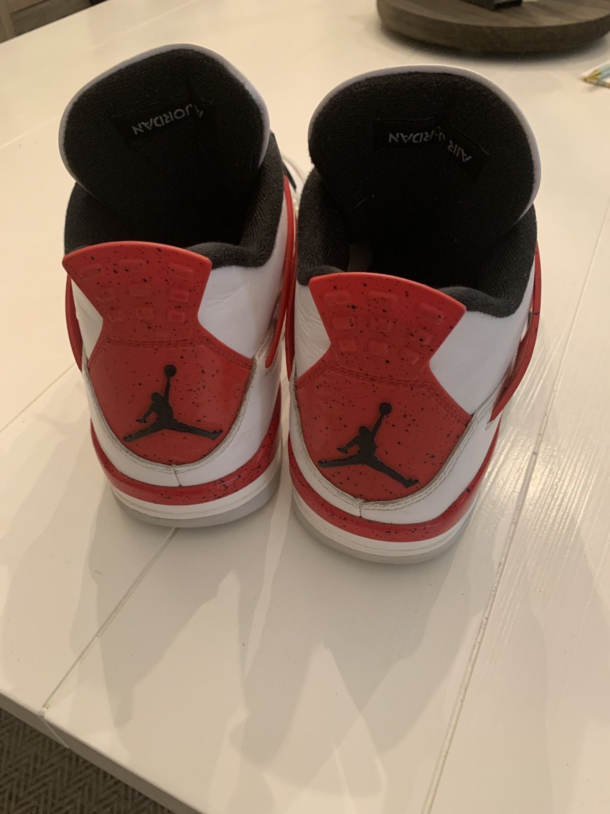 Jordan Brand Jordan 4 red cement Size US 10.5 / EU 43-44 - 3 Thumbnail